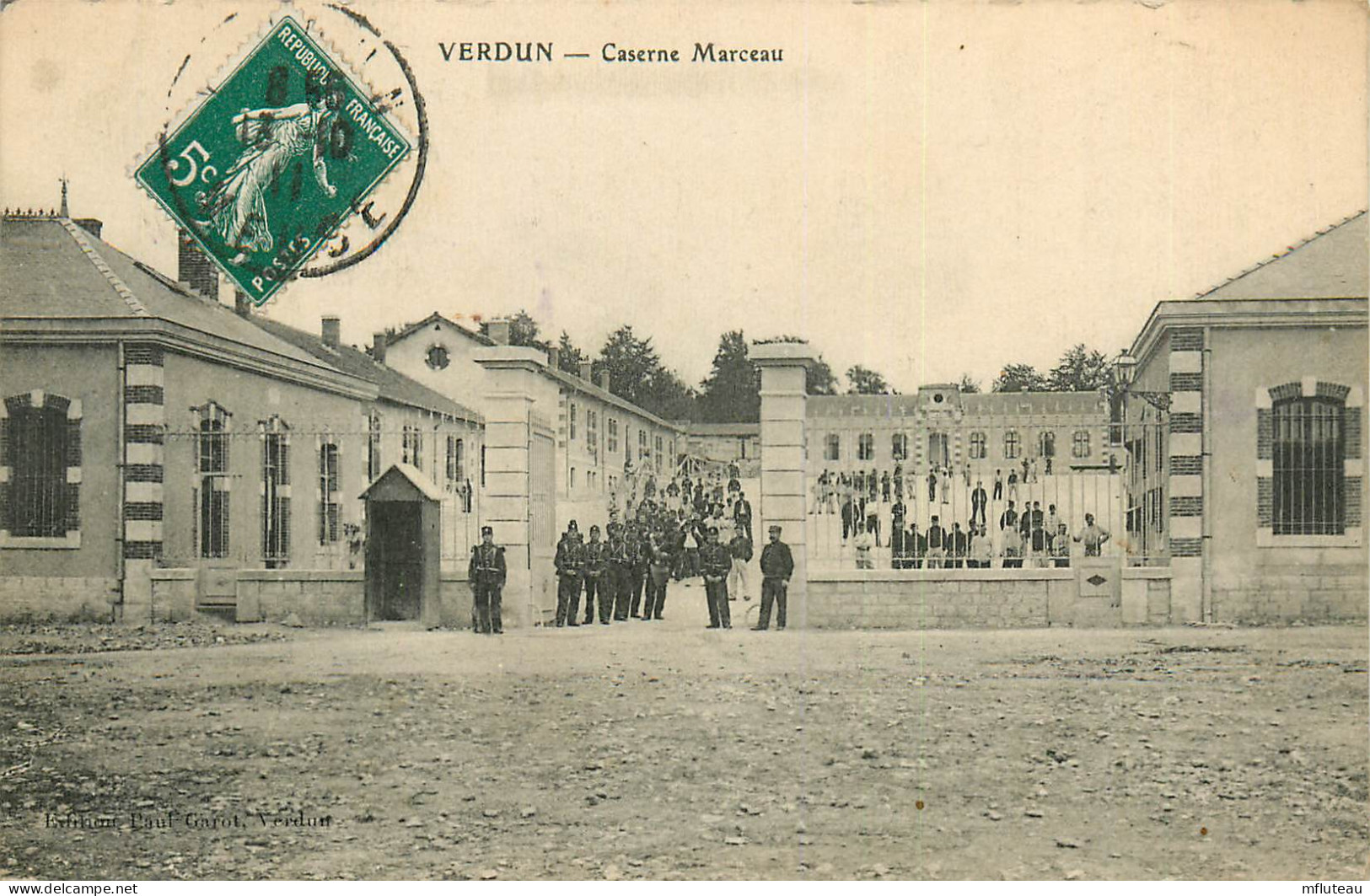 55* VERDUN   Caserne Narceau   RL25,0369 - Barracks
