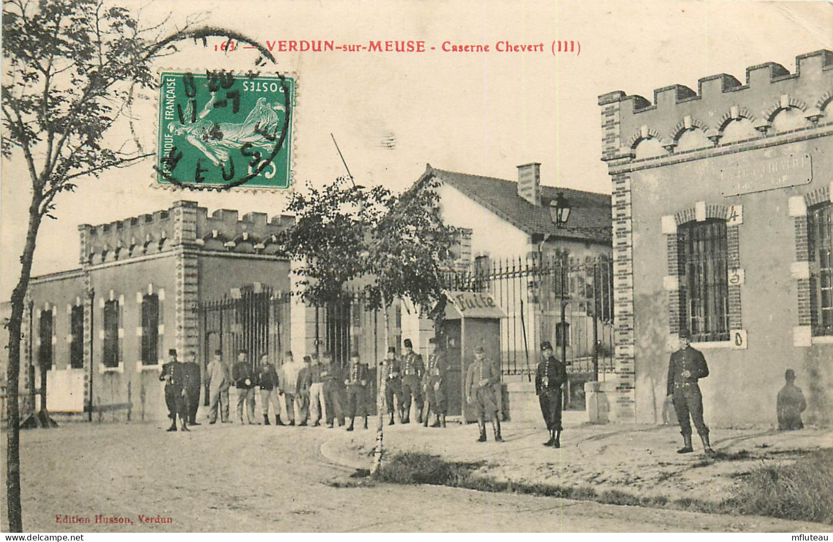 55* VERDUN  Sur Meuse  Caserne Chevert     RL25,0372 - Barracks