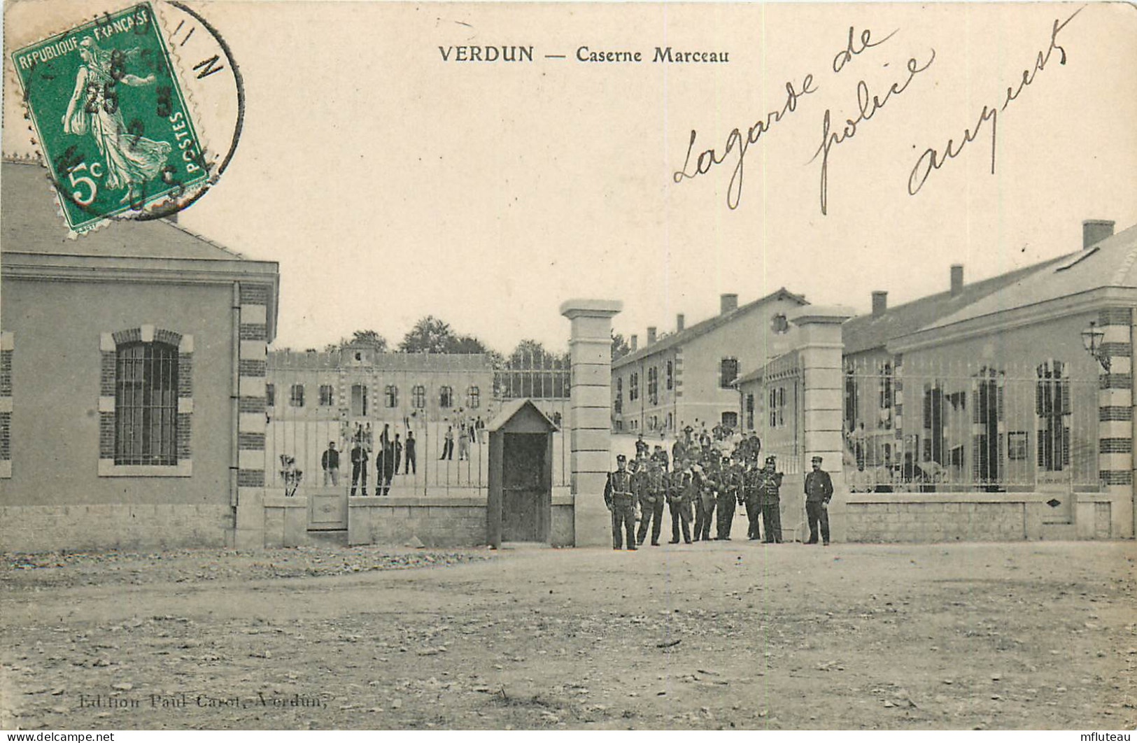 55* VERDUN   Caserne Marceau    RL25,0371 - Barracks