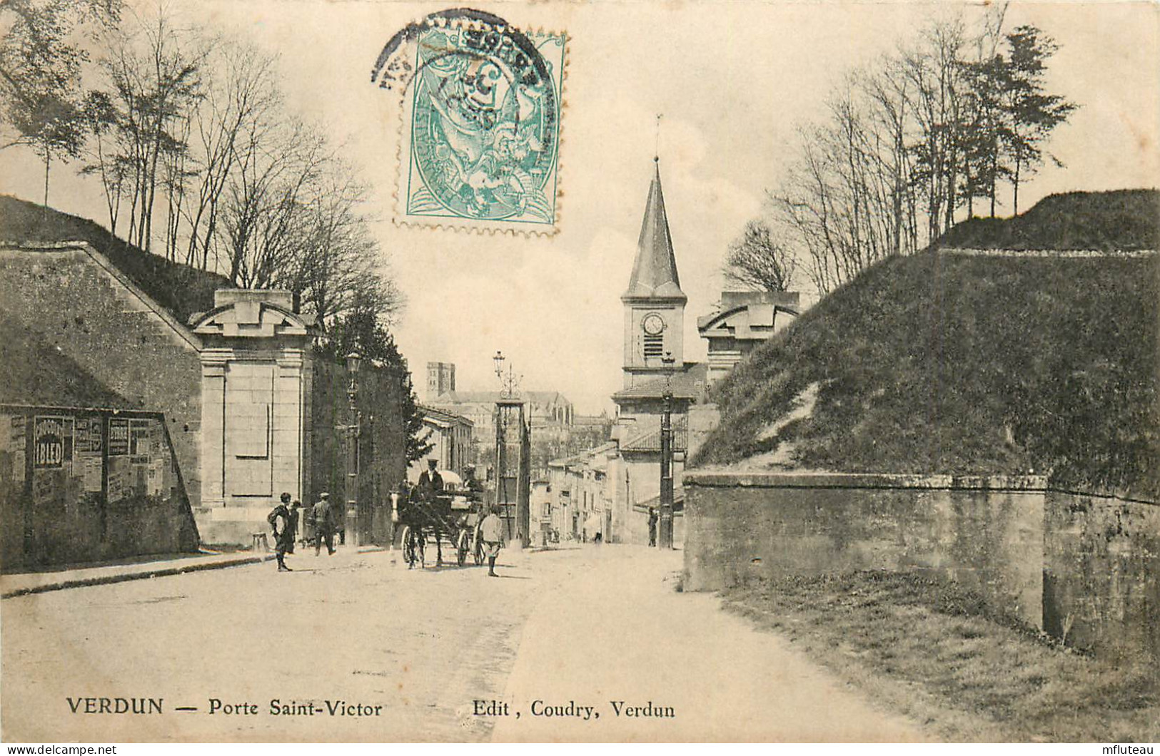 55* VERDUN  Porte St Victor      RL25,0358 - Verdun
