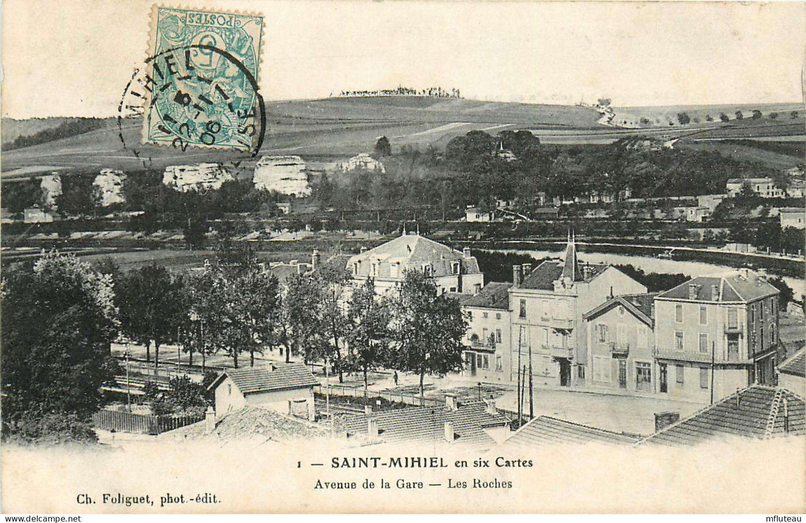 55* ST MIHIEL    Av De La Gare – Les Roches    RL25,0351 - Saint Mihiel