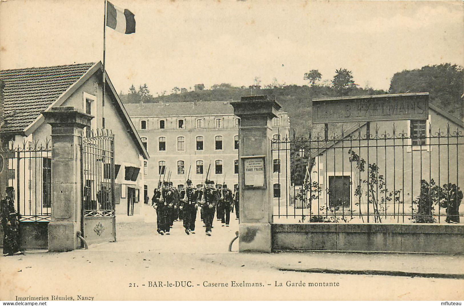 55* BAR LE DUC  Caserne Exelmans – Garde Montante     RL25,0348 - Bar Le Duc