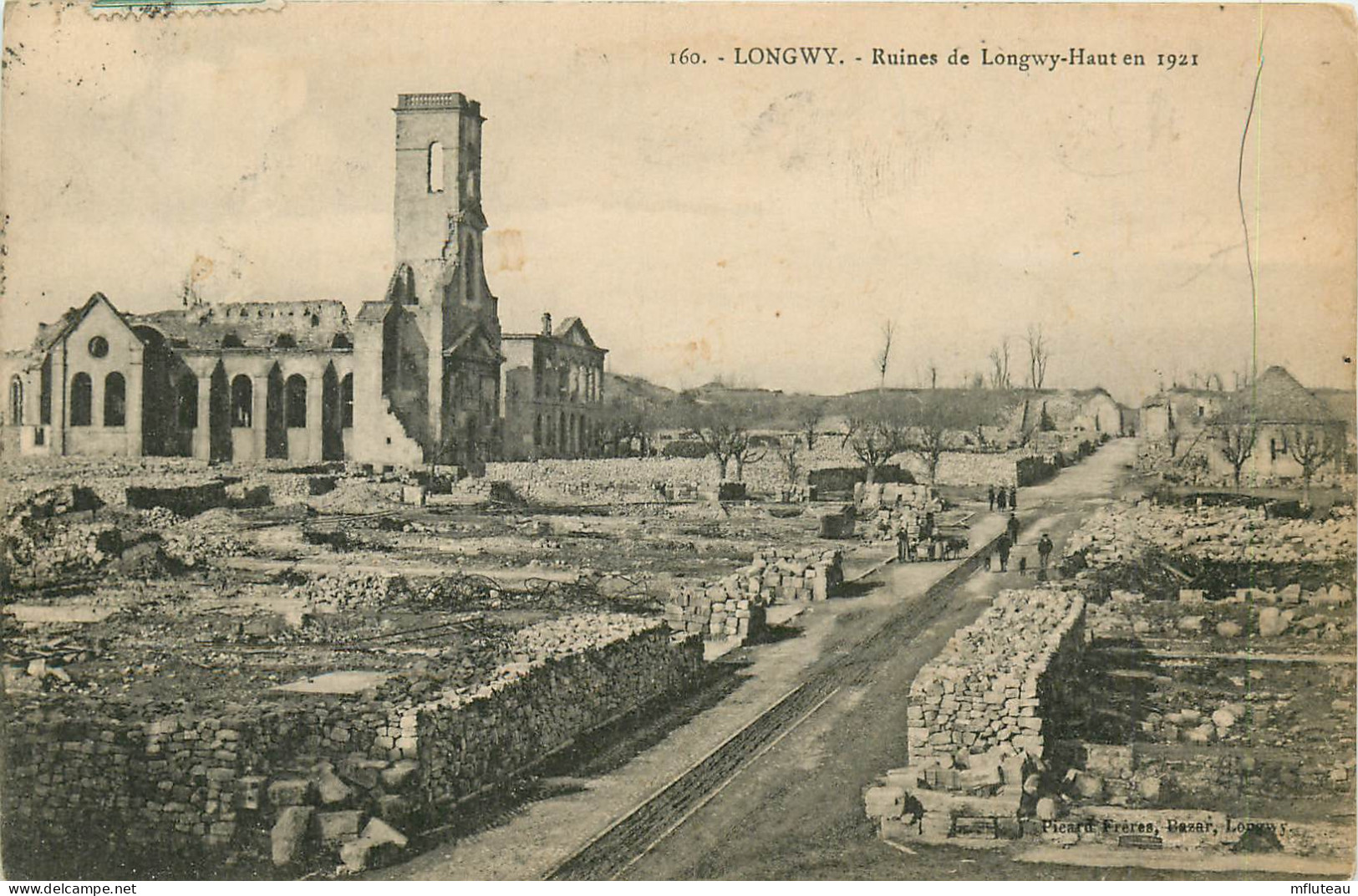 54* LONGWY   Ruines -  WW1   RL25,0241 - Guerre 1914-18