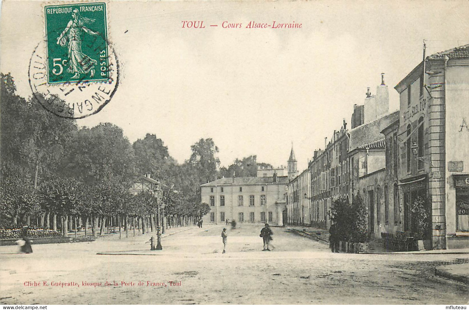 54* TOUL  Cours Alsace Lorraine  RL25,0234 - Toul