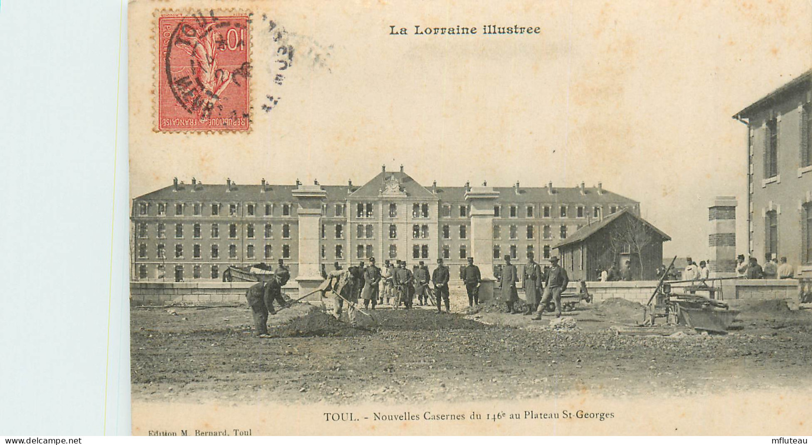 54* TOUL  Nouvelles Casernes Du 146e Au Platau St Georges   RL25,0196 - Barracks