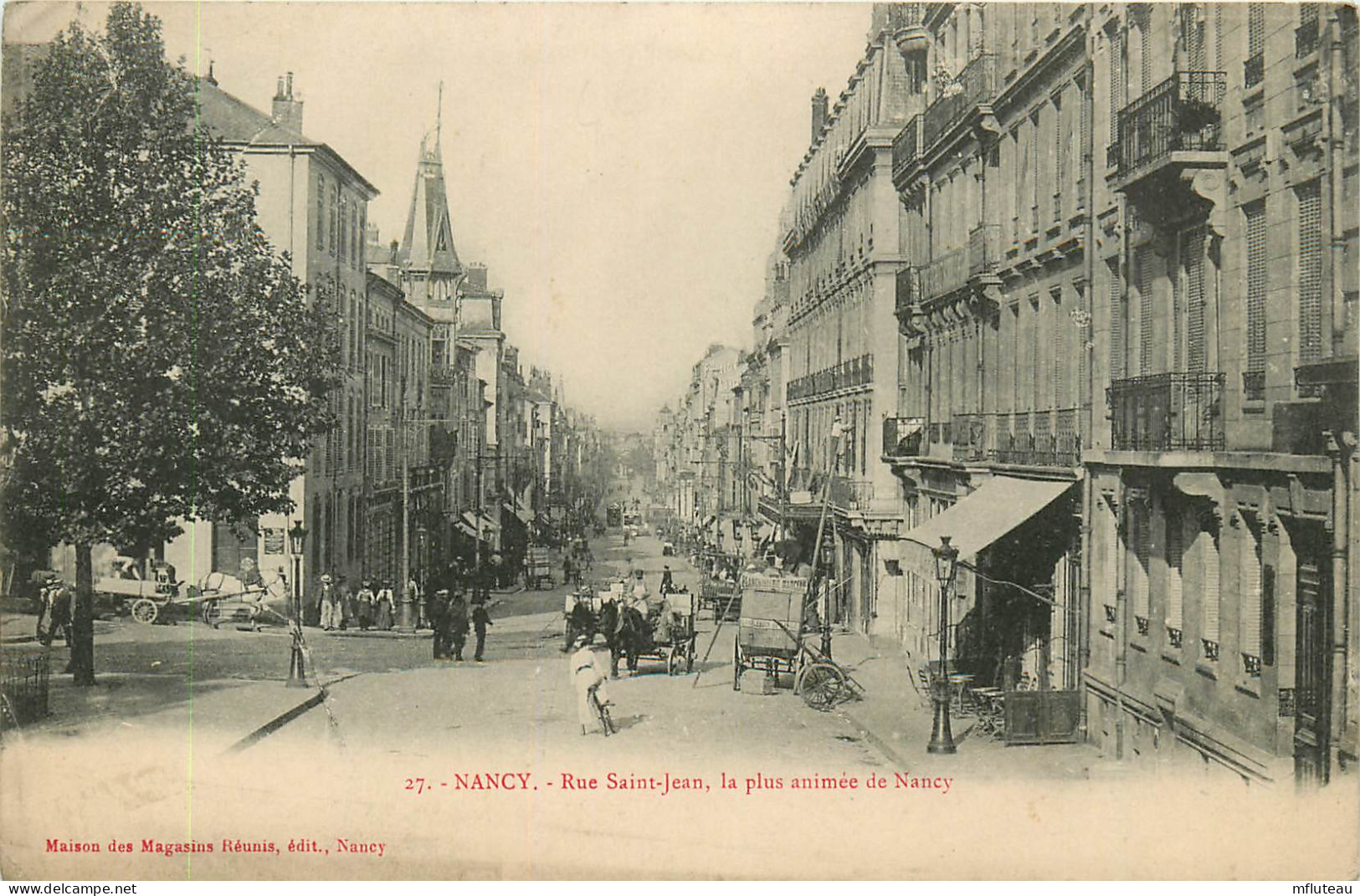 54* NANCY   Rue St Jean   RL25,0163 - Nancy