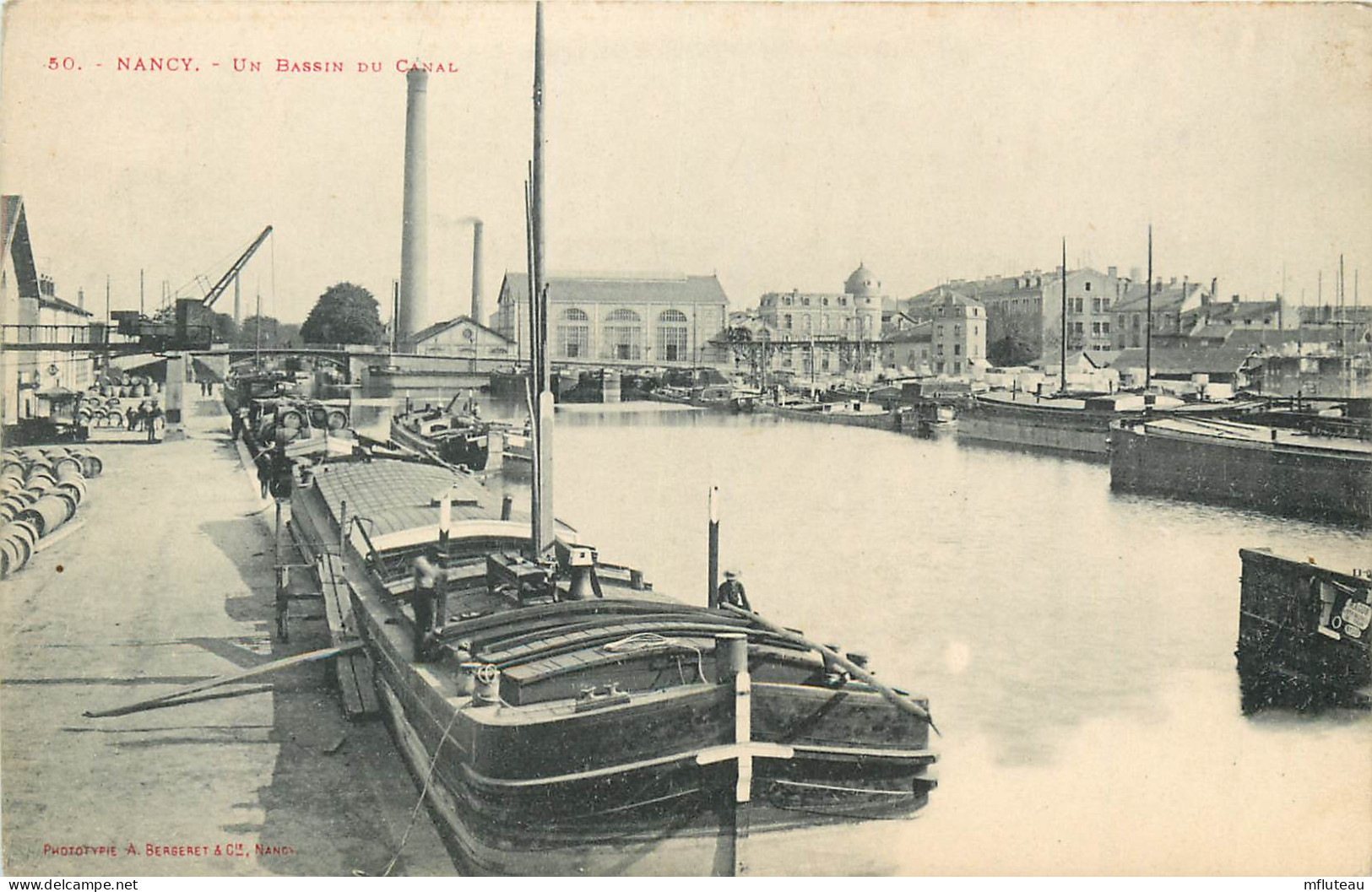 54* NANCY   Un Bassin Du Canal   RL25,0132 - Nancy