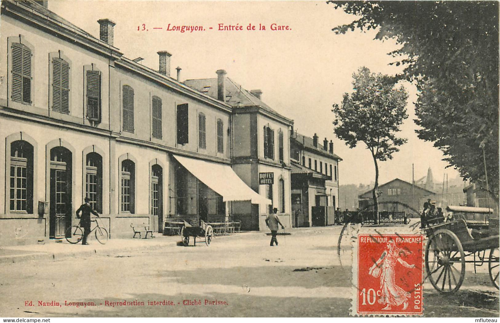 54* LONGUYON   Entree De La Gare     RL25,0126 - Longuyon