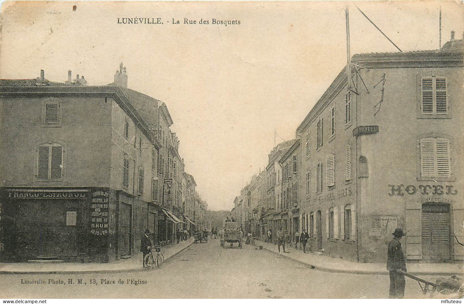 54* LUNEVILLE   Rue Des Bosquets    RL25,0114 - Luneville