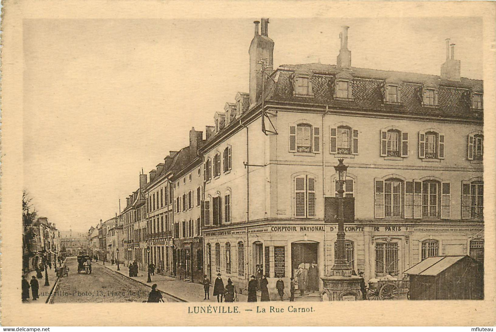 54* LUNEVILLE   Rue Carnot   RL25,0104 - Luneville