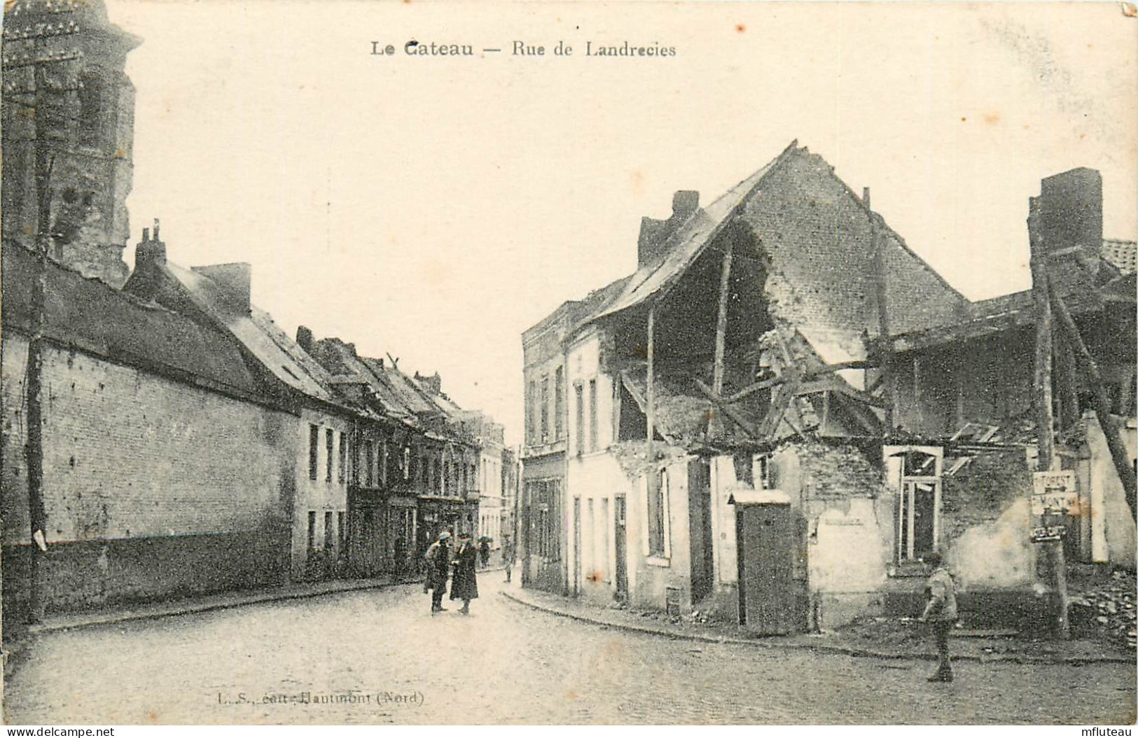 59* LE CATEAU  Rue De Landrecies     RL25,1109 - Le Cateau