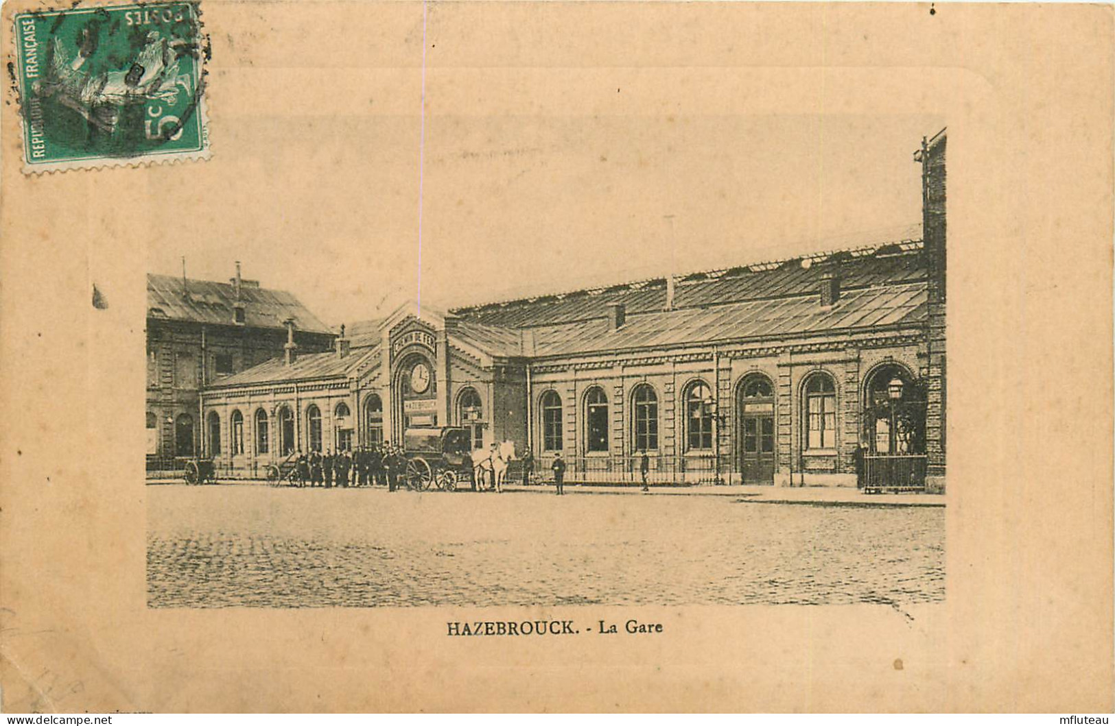 59* HAZEBROUCK  La Gare      RL25,1107 - Hazebrouck