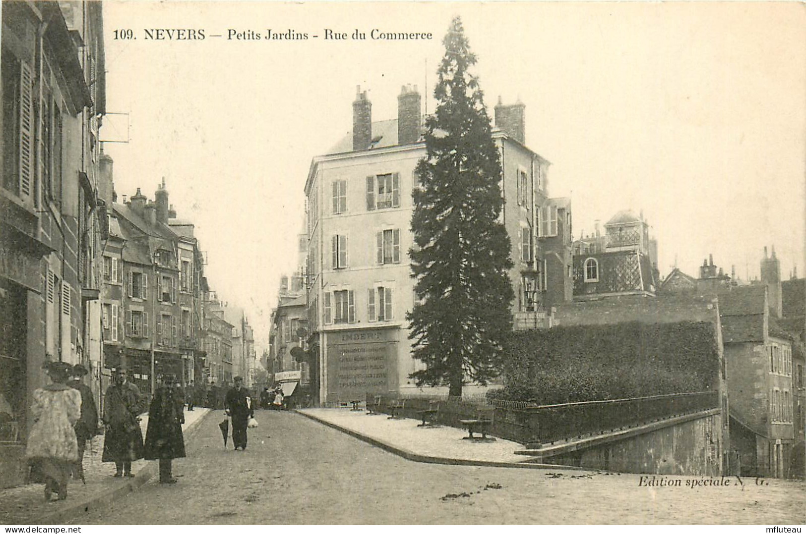 58* NEVERS    Petits Jardins – Rue Du Commerce  RL25,1035 - Nevers