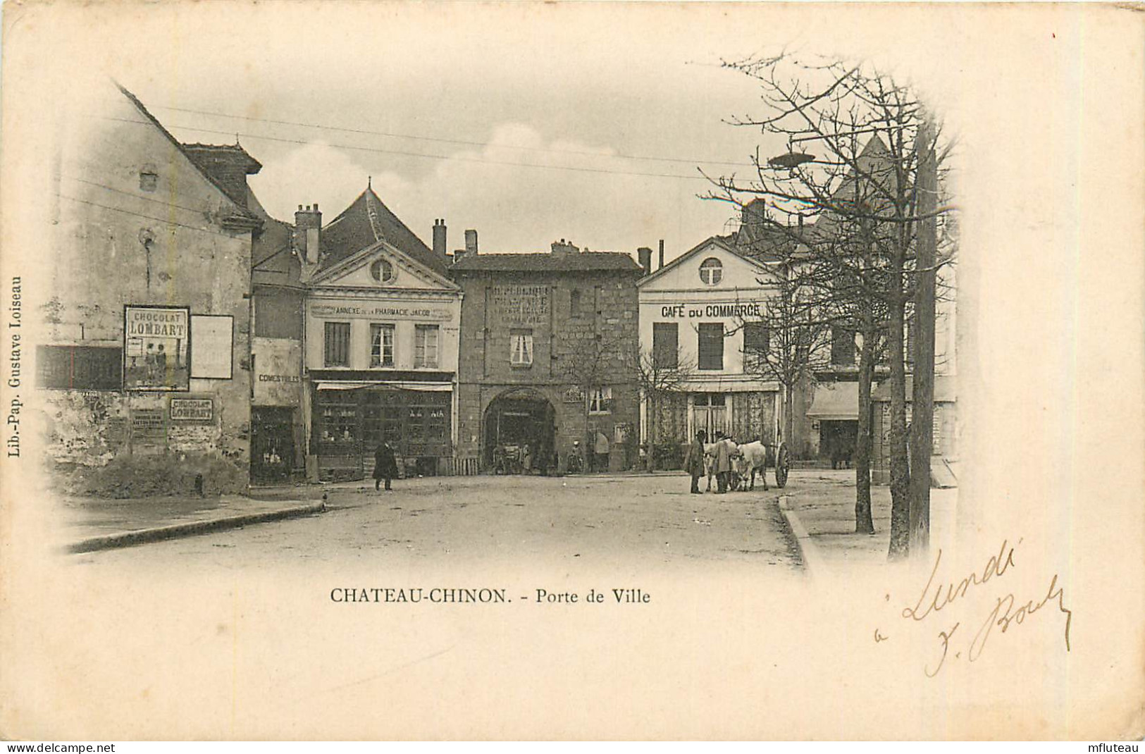 58* CHATEAU CHINON  Porte De Ville   RL25,1027 - Chateau Chinon