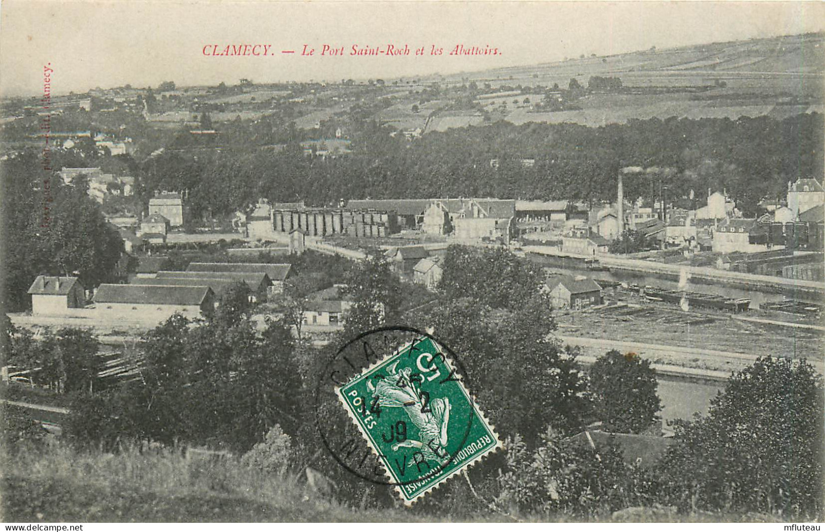 58* CLAMECY  Pont St Roch Et Les Abattoirs   RL25,1023 - Clamecy