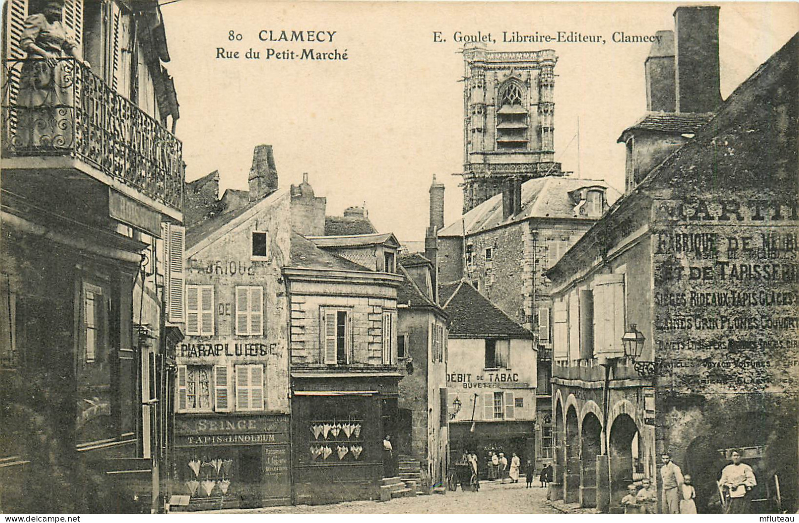 58* CLAMECY   Rue Du Petit Marche  RL25,1017 - Clamecy
