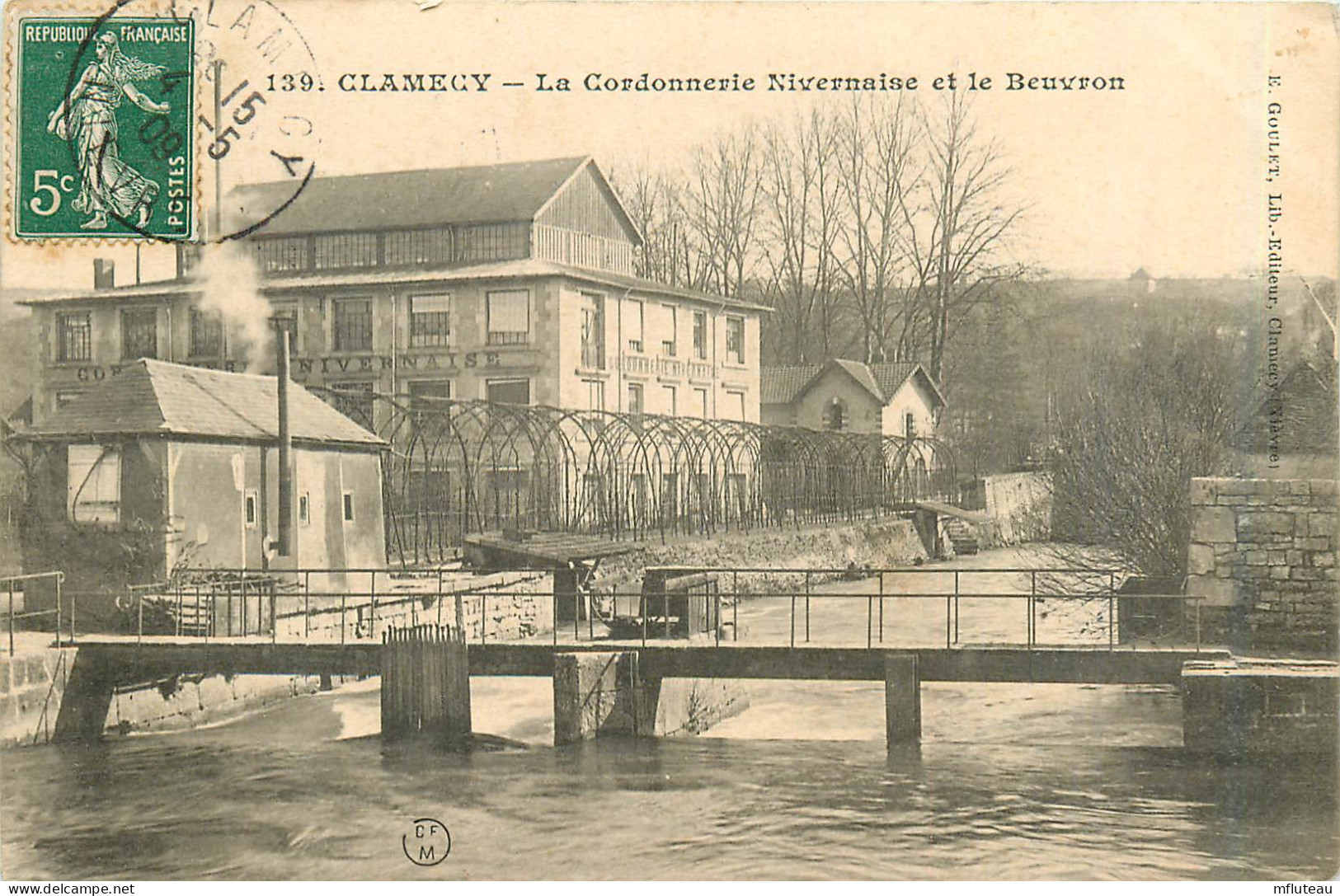 58* CLAMECY  La Cordonnerie Nivernaise  Et Le Beuvron   RL25,1019 - Clamecy