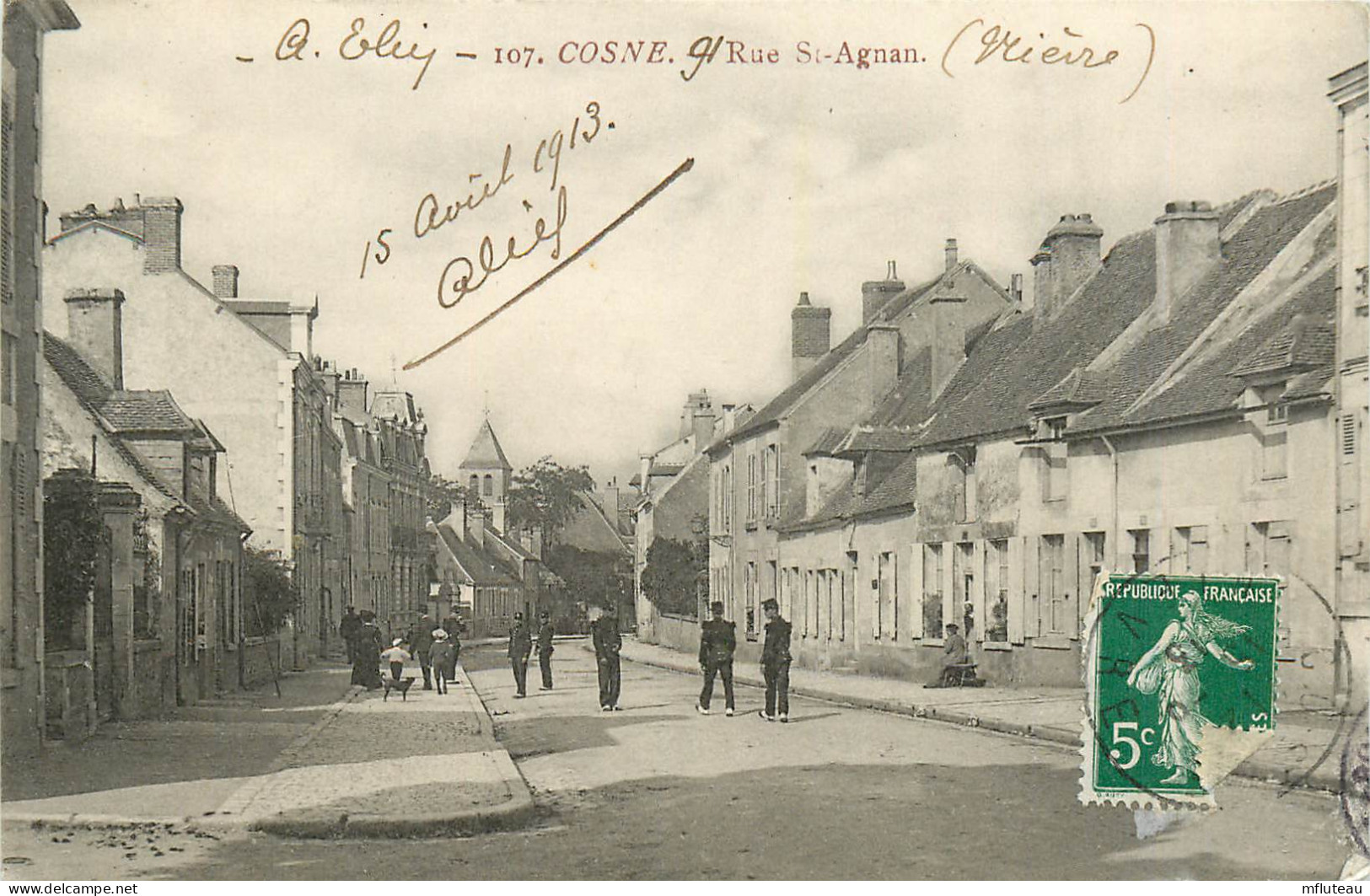 58* COSNE   Rue St Agnan     RL25,0998 - Cosne Cours Sur Loire