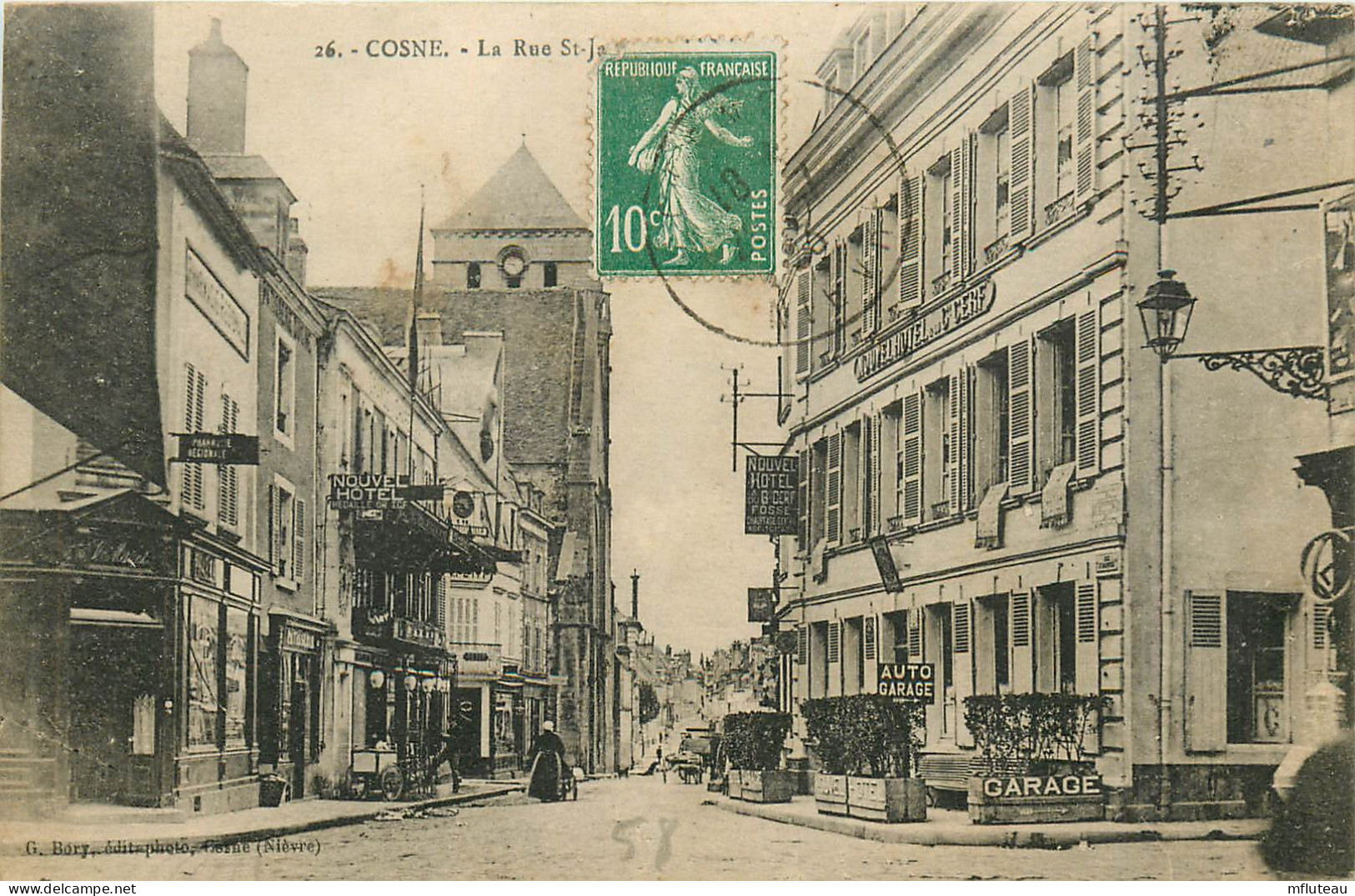 58* COSNE   La Rue St Ja,,,,,    RL25,0993 - Cosne Cours Sur Loire