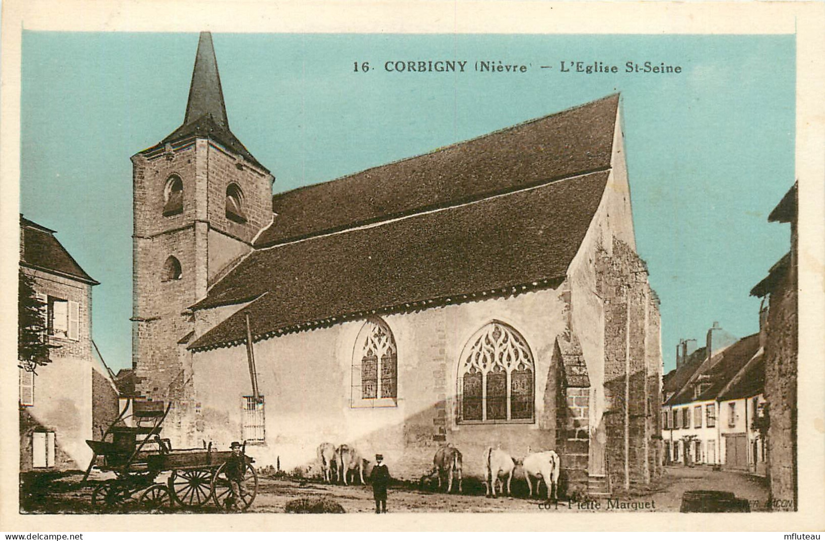 58* CORBIGNY  L Eglise      RL25,0889 - Corbigny