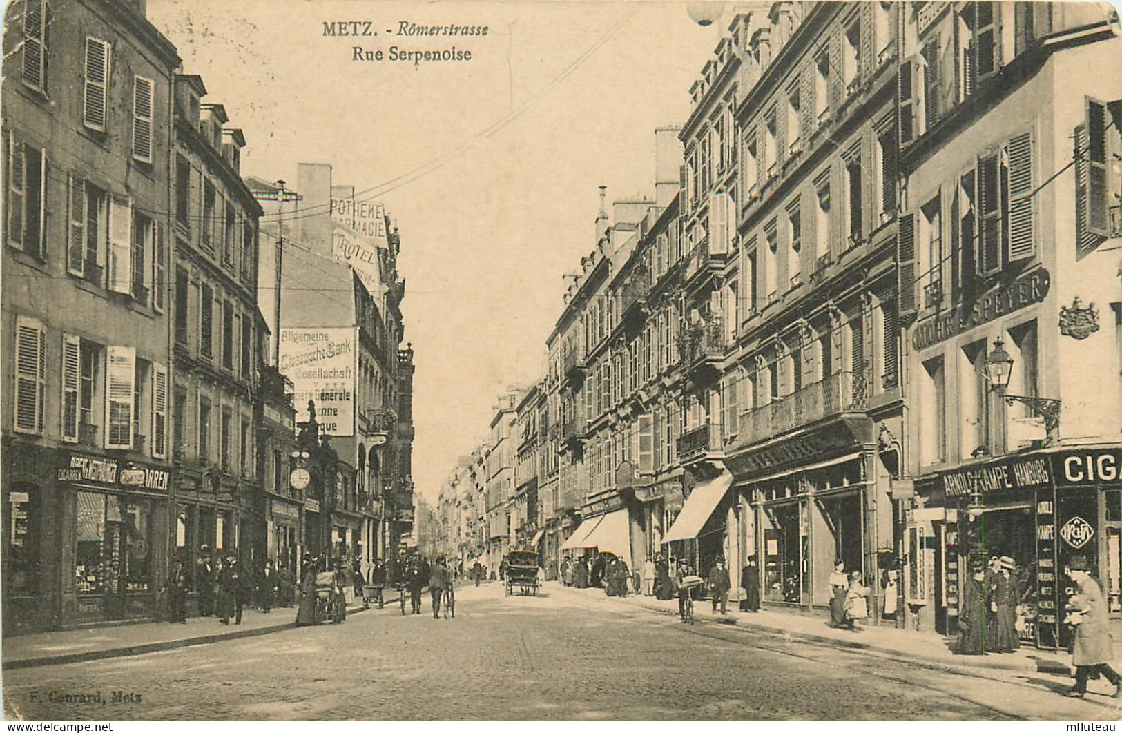 57* METZ   Rue Serpenoise     RL25,0861 - Metz