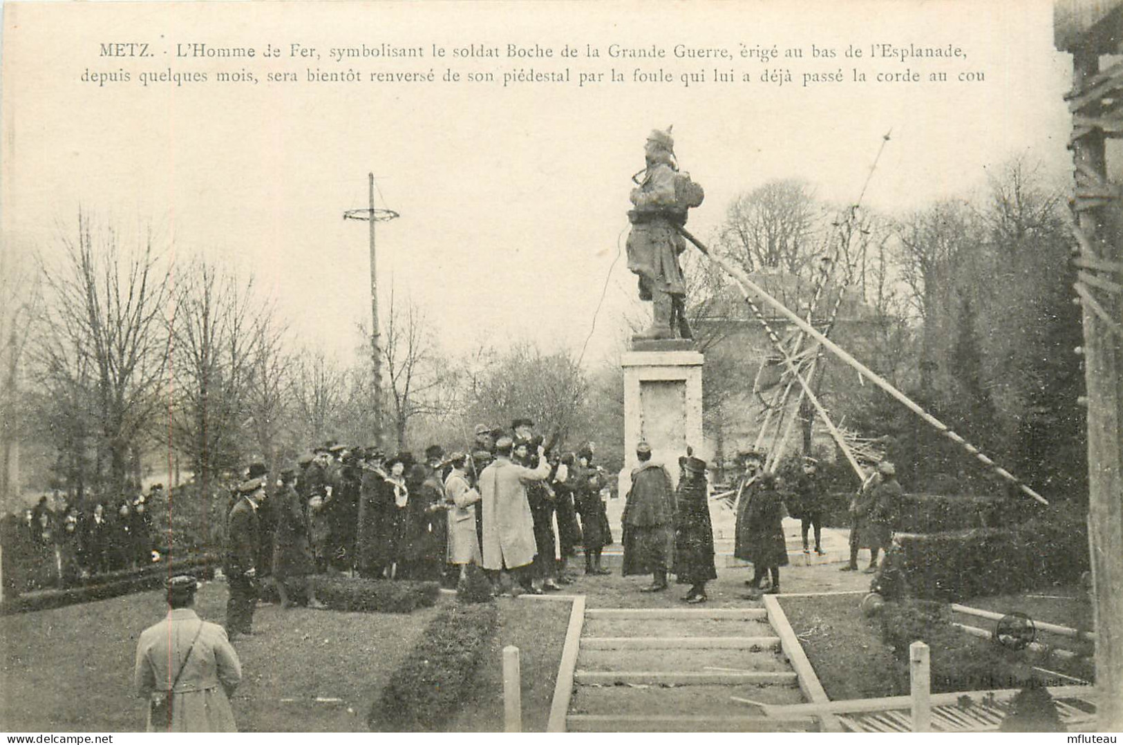 57* METZ   Statue De « l Homme De Fer »   RL25,0853 - Metz