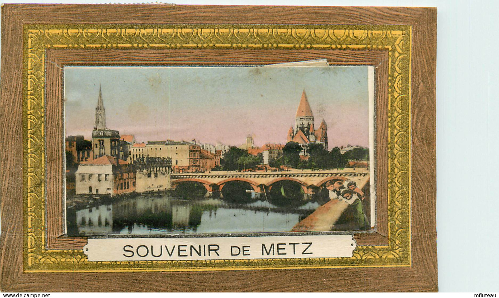 57* METZ « souvenir »  Carte Systeme     RL25,0843 - Metz