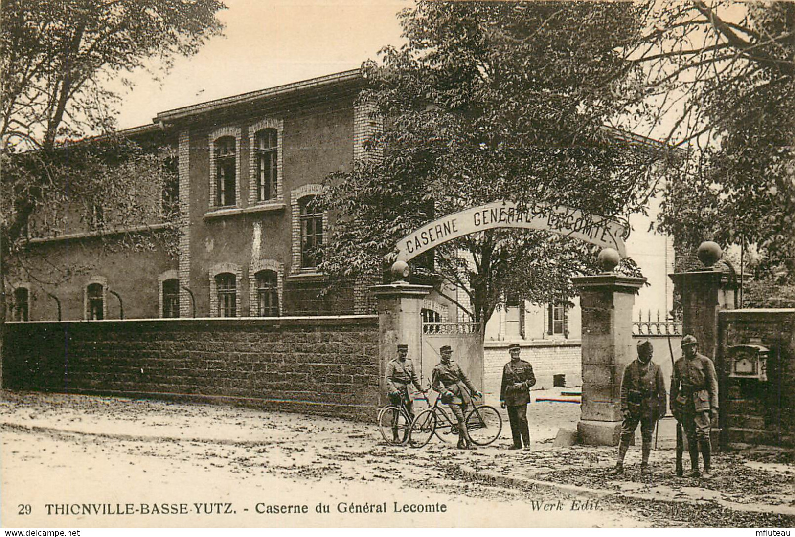 57* THIONVILLE BASSE YUTZ  Caserne Gal Lecomte        RL25,0816 - Kasernen