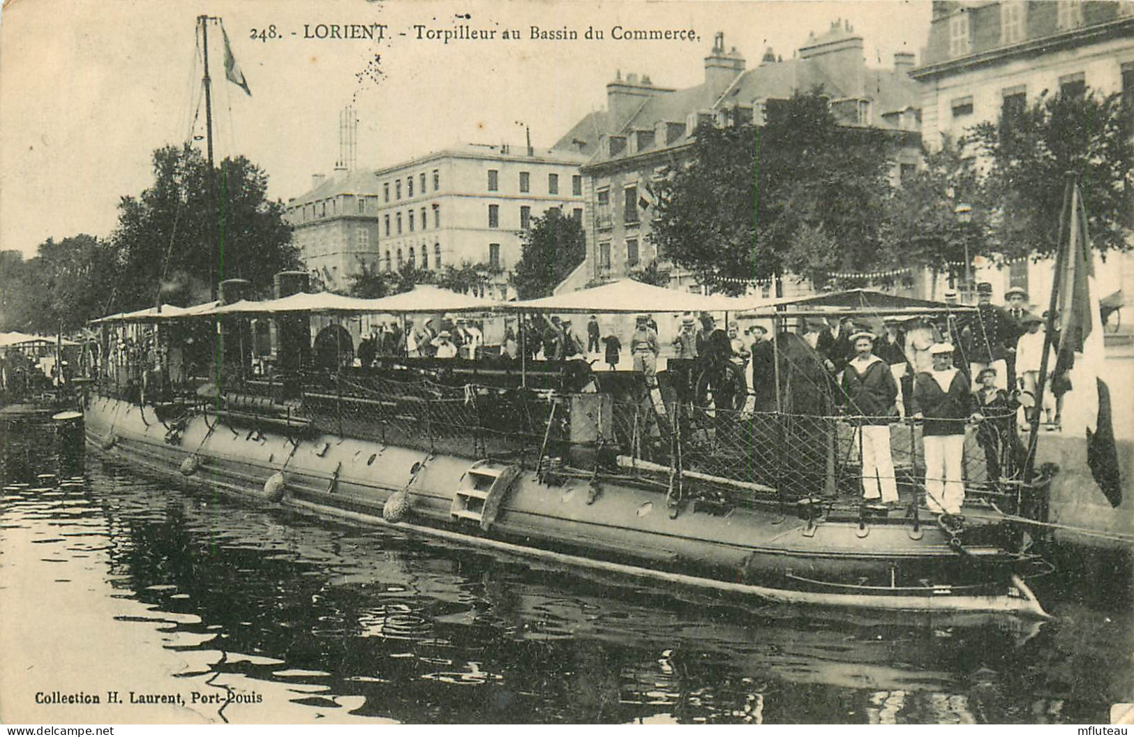 56* LORIENT   Torpilleurs Au Bassin De Commerce   RL25,0739 - Lorient