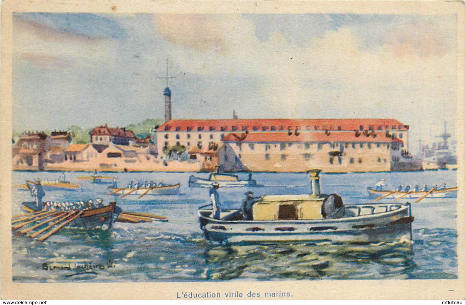 56* LORIENT  Education Virile Des Marins (illustree)      RL25,0710 - Lorient