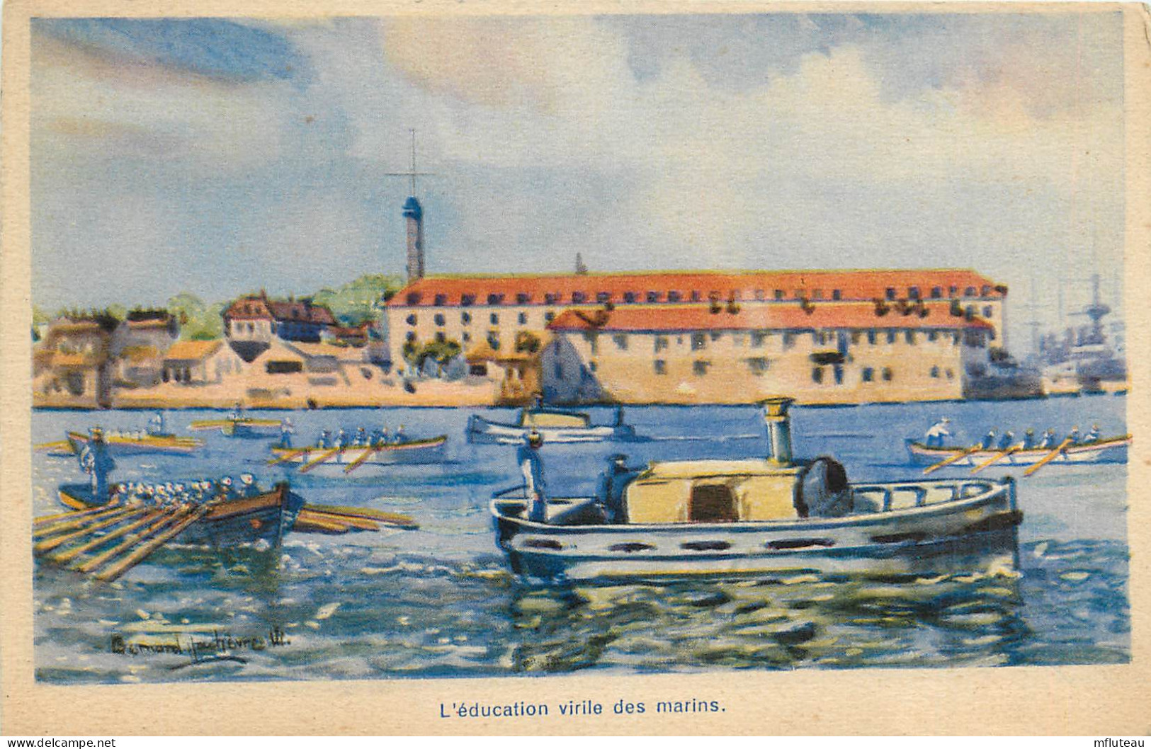 56* LORIENT   Education Virile Des Marins ( Illustree)     RL25,0704 - Lorient