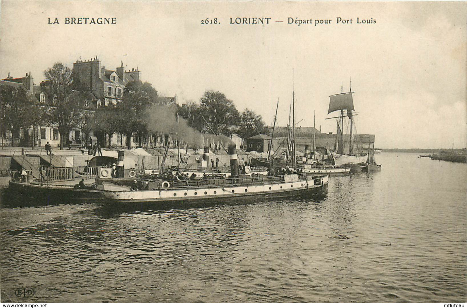 56* LORIENT    Depart Pour Prot Louis      RL25,0679 - Lorient
