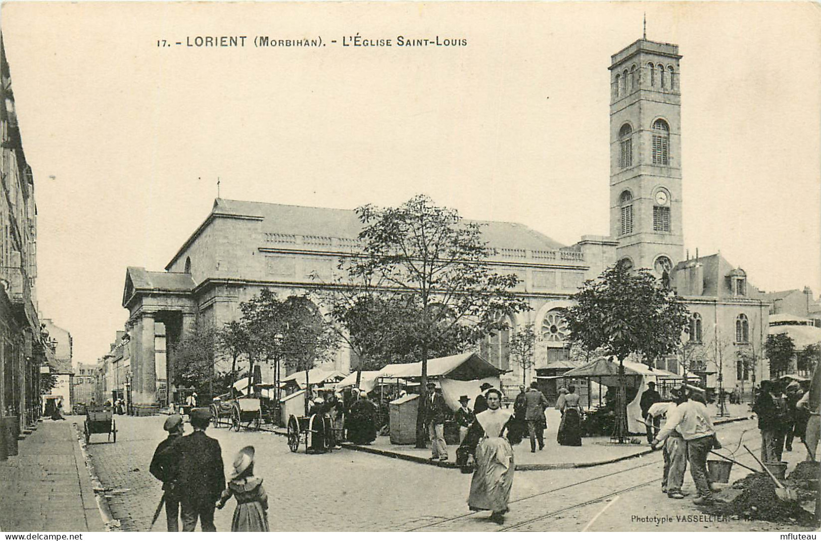 56* LORIENT      Eglise St Louis    RL25,0666 - Lorient