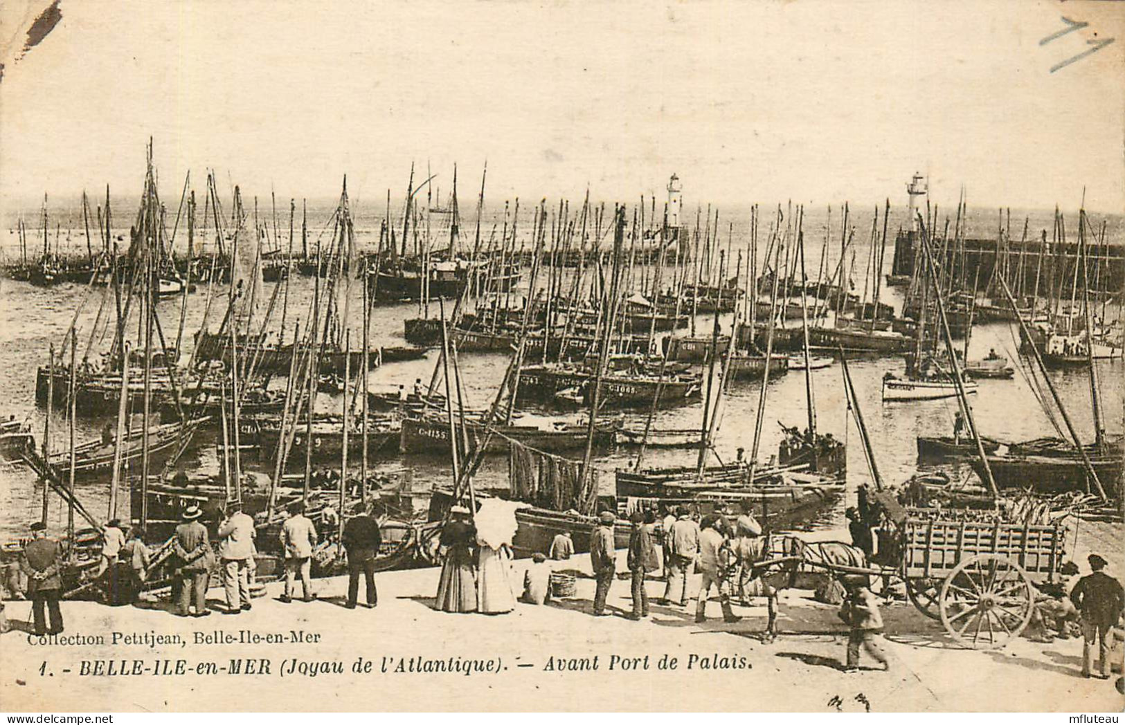 56* BELLE ILE EN MER   Avant Port De Palais    RL25,0652 - Belle Ile En Mer