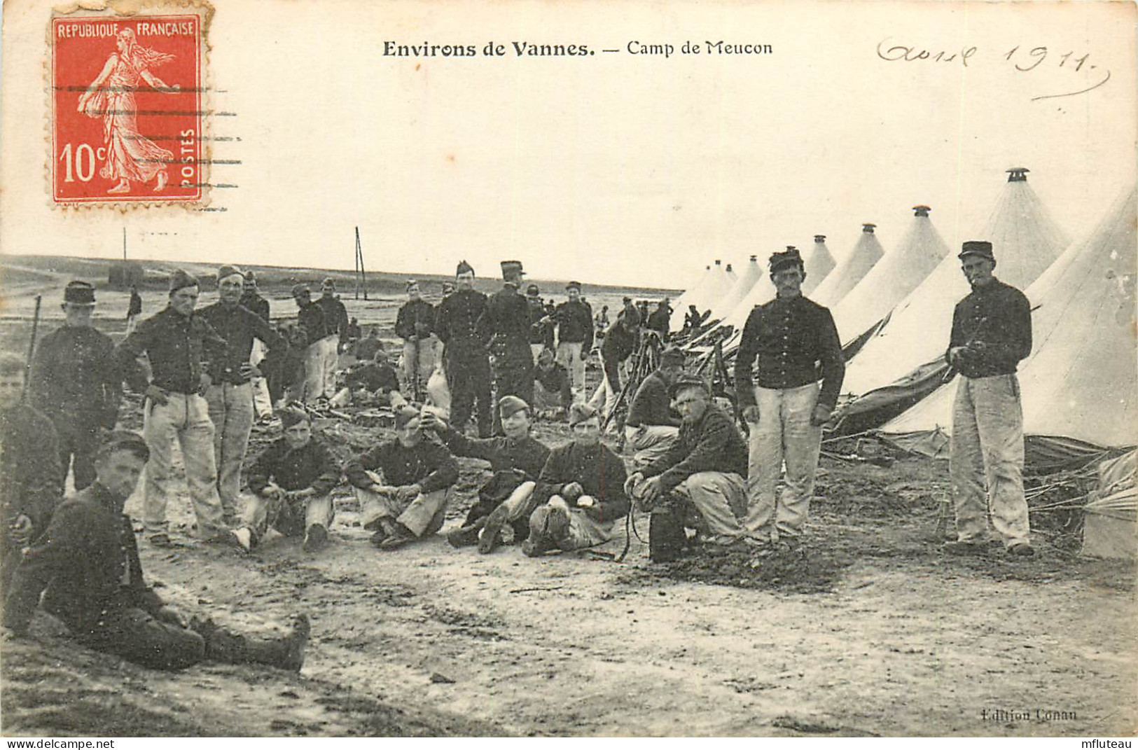 56* MEUCON  Camp – Tentes – La Pause       RL25,0641 - Kasernen