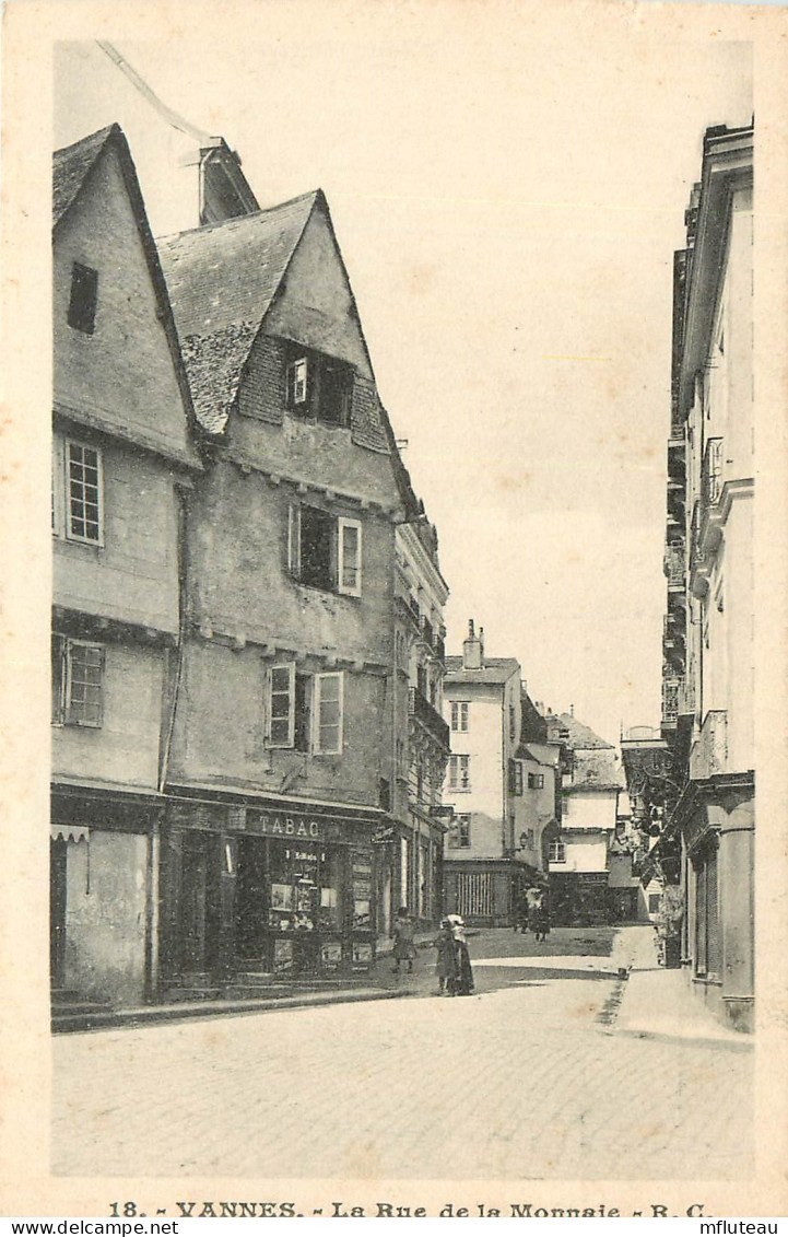 56* VANNES     La Rue De La Monnie   RL25,0636 - Vannes