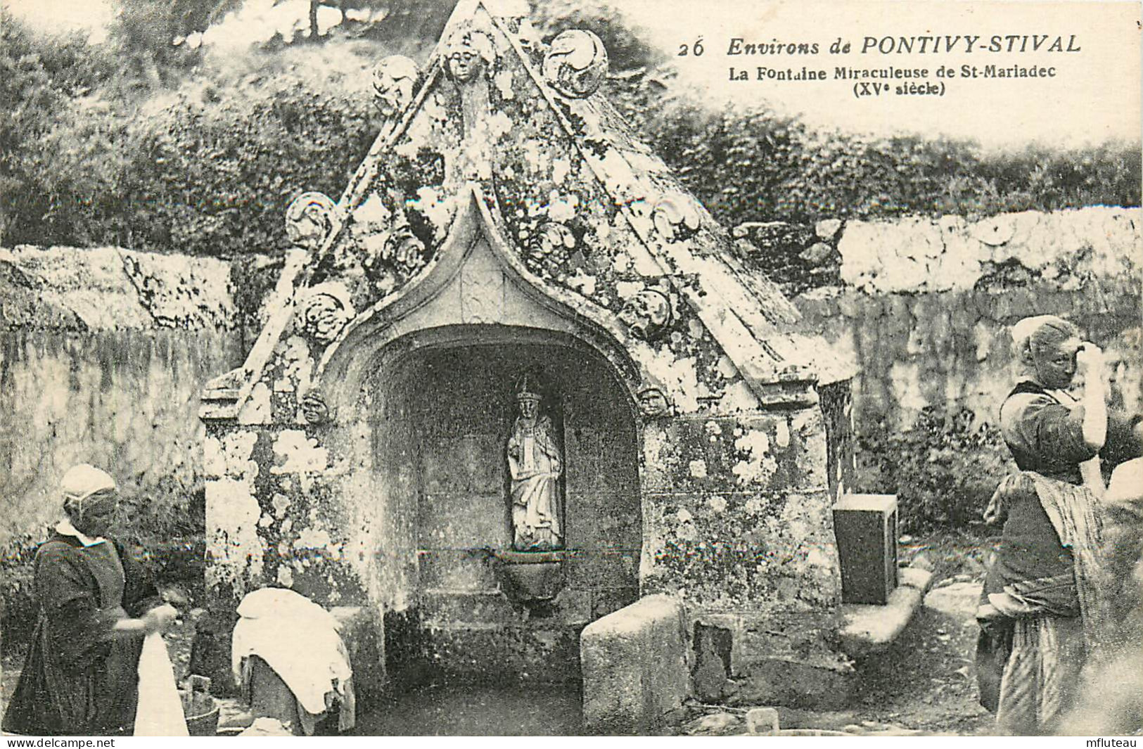 56* PONTIVY – STIVAL  Fontaine De   St Marladec    RL25,0581 - Pontivy