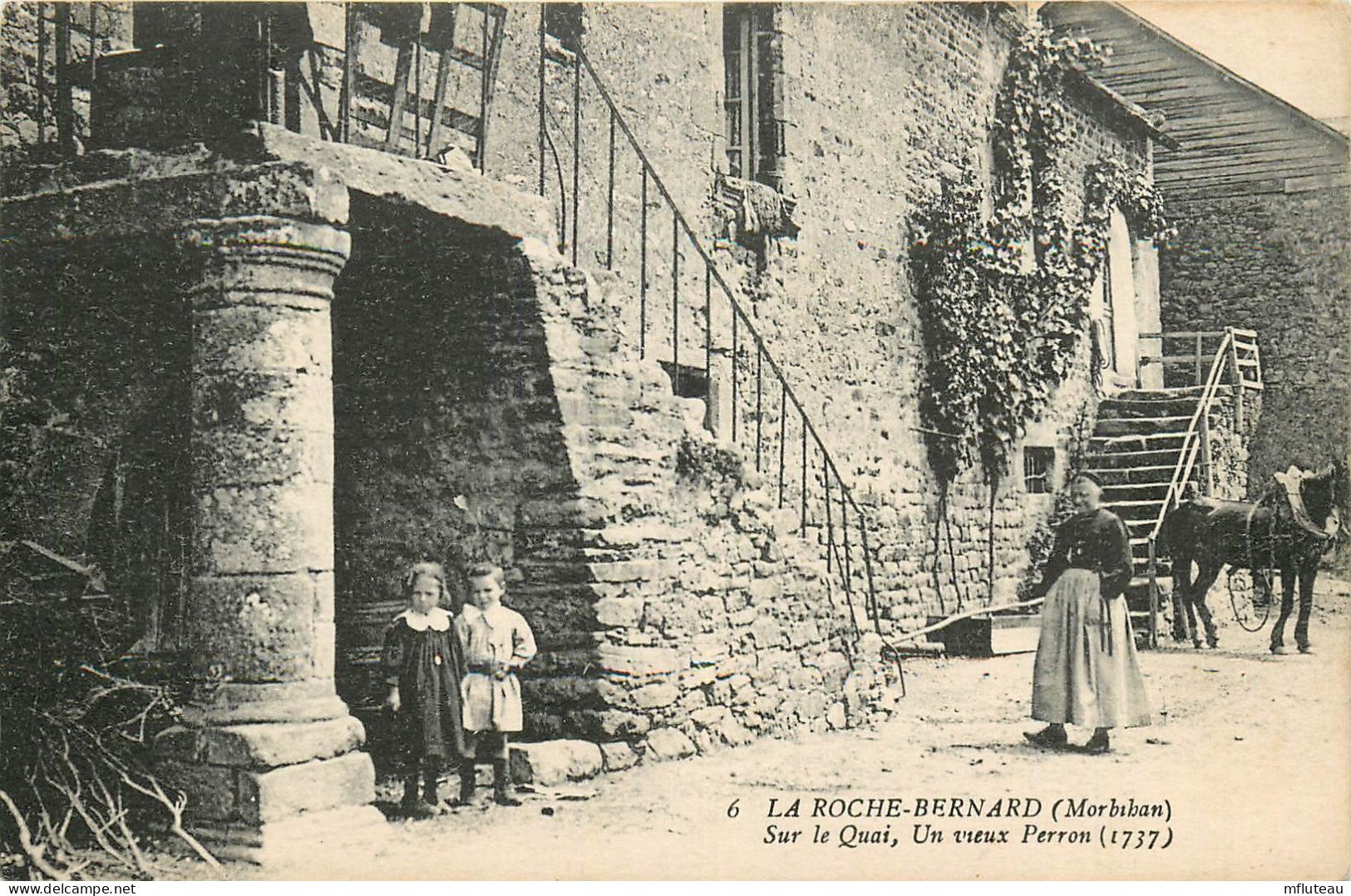 56* LA ROCHE BERNARD    Vieux Perron Sur Les Quais   RL25,0575 - La Roche-Bernard