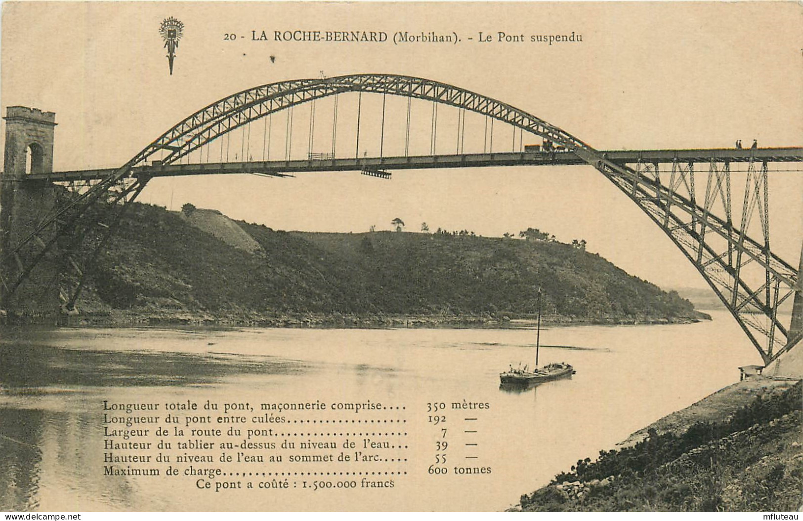 56* LA ROCHE BERNARD   Le Pont Suspendu     RL25,0572 - La Roche-Bernard