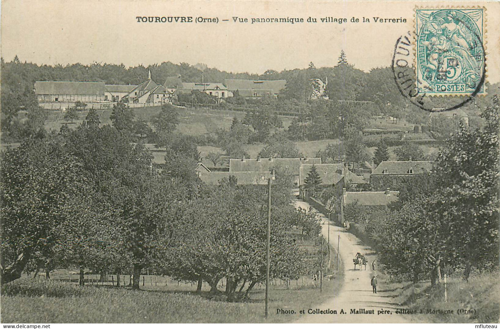 61* TOUROUVRE Vue Generale Du Village De La Verrerie   RL25,1577 - Other & Unclassified