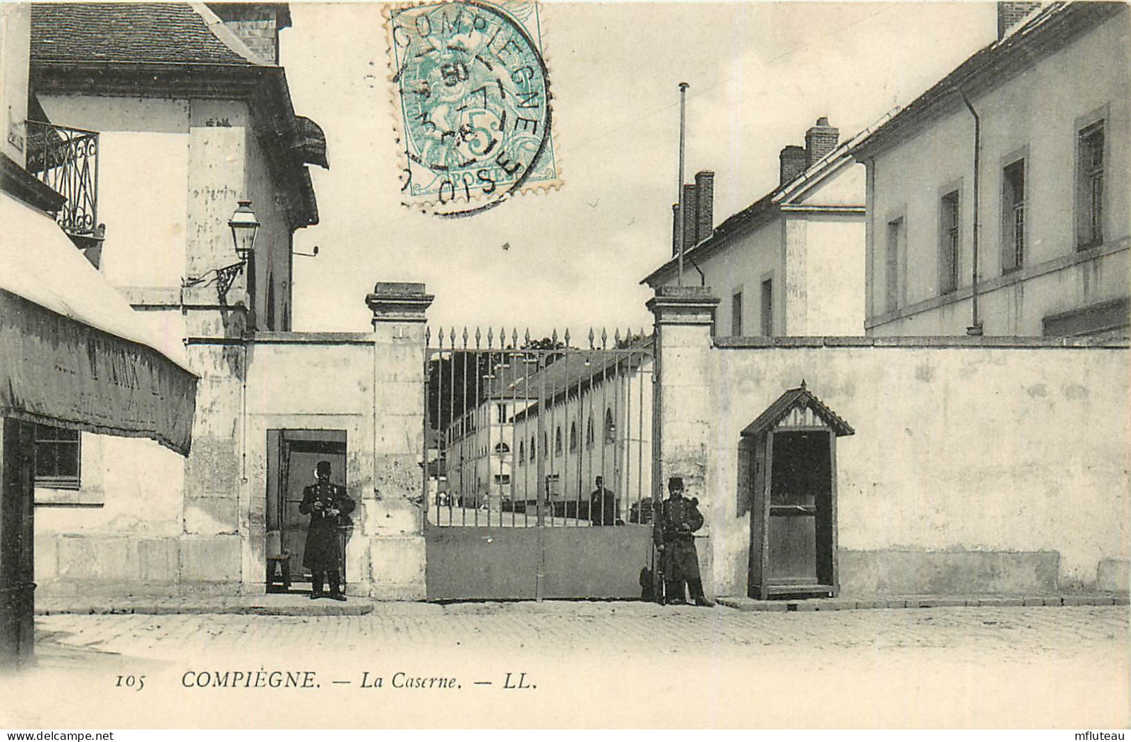 60* COMPIEGNE  La Caserne    RL25,1525 - Kasernen