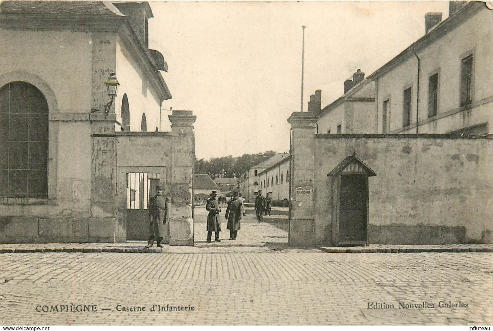 60* COMPIEGNE  Caserne D Infanterie   RL25,1508 - Barracks