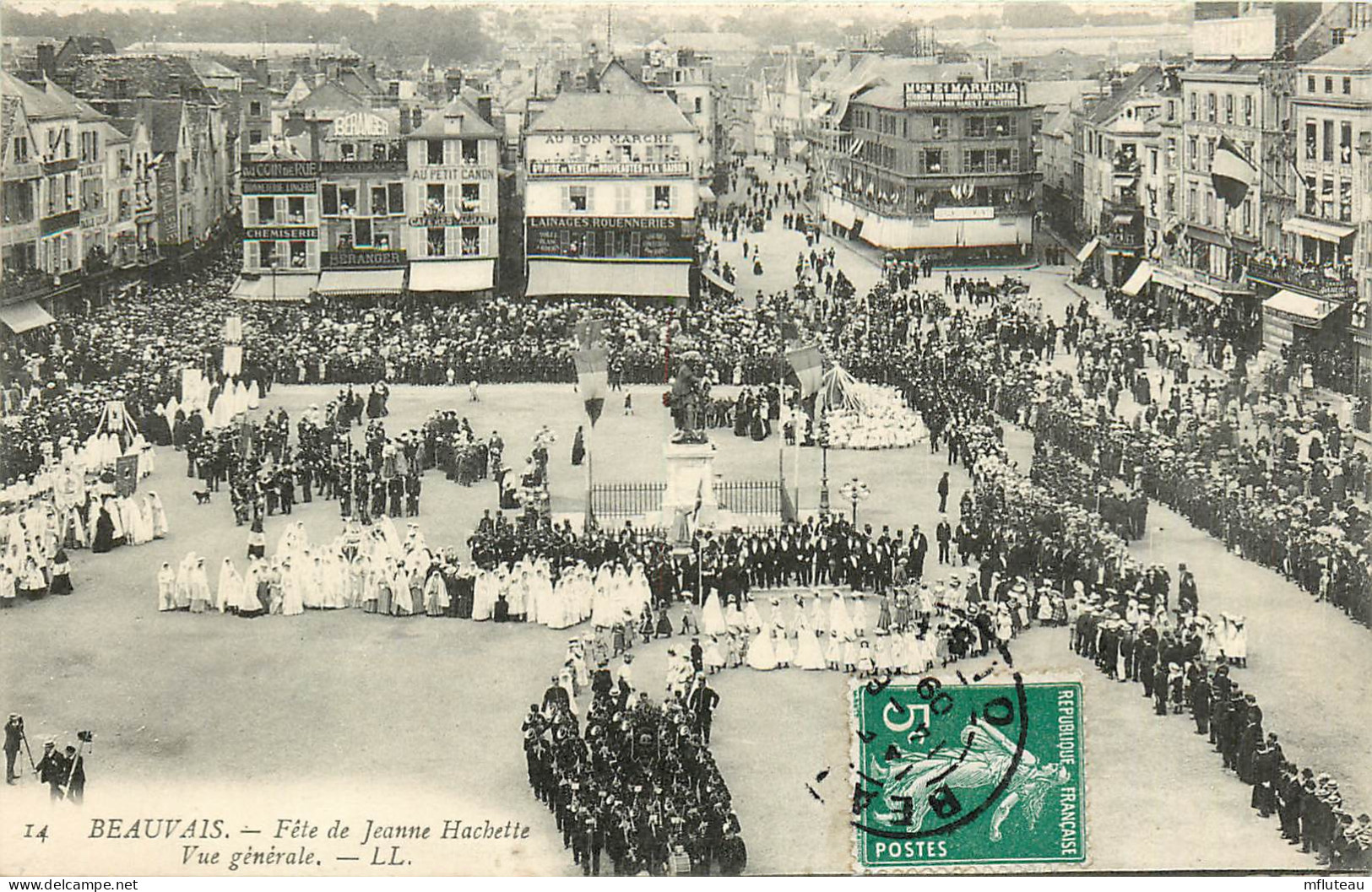 60* BEAUVAIS  Fetes Jeanne Hachette – Vue Generale     RL25,1481 - Beauvais