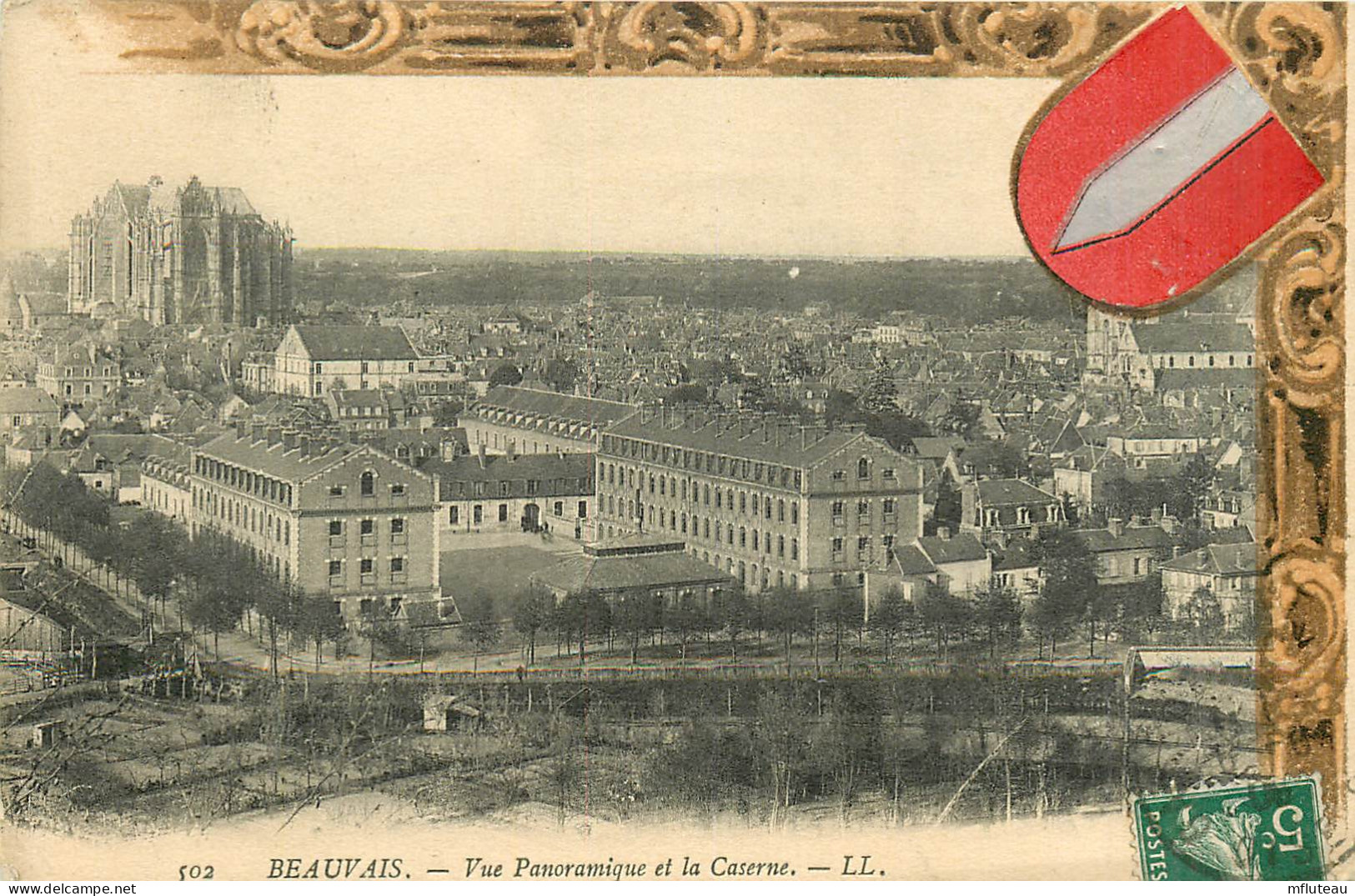 60* BEAUVAIS   Vue Generale De La Caserne       RL25,1473 - Casernes