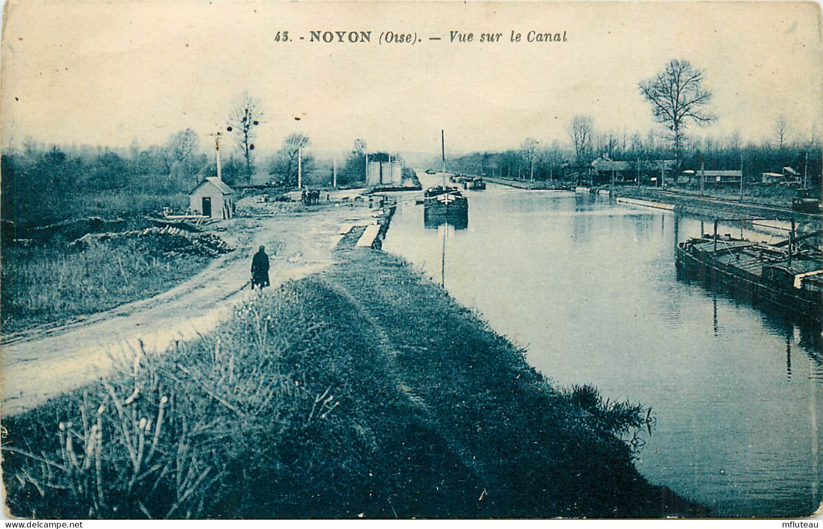 60* NOYON    Vue Sur Le Canal     RL25,1450 - Noyon