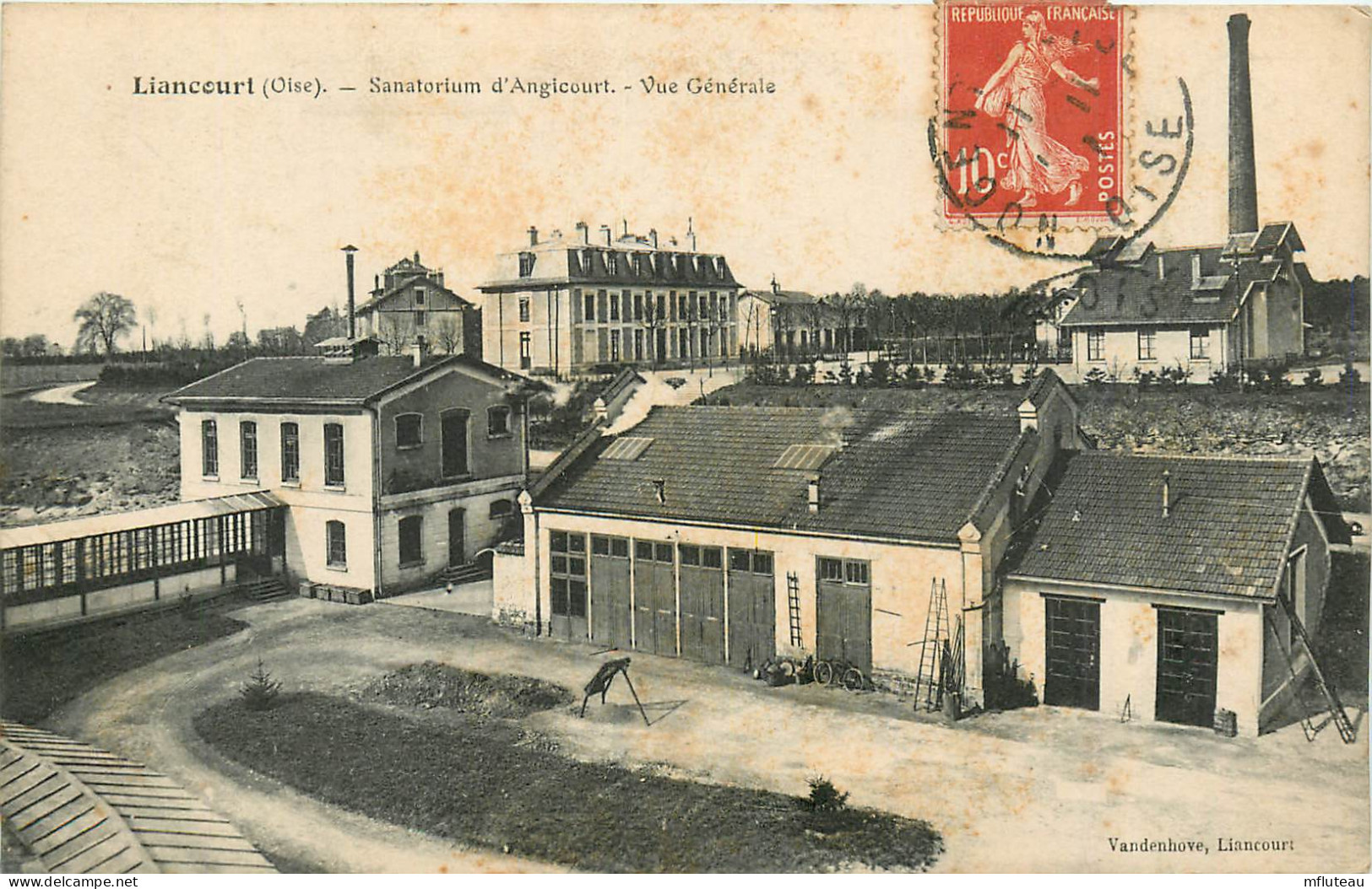 60* LIANCOURT   Sanatorium D Angicourt    RL25,1437 - Liancourt