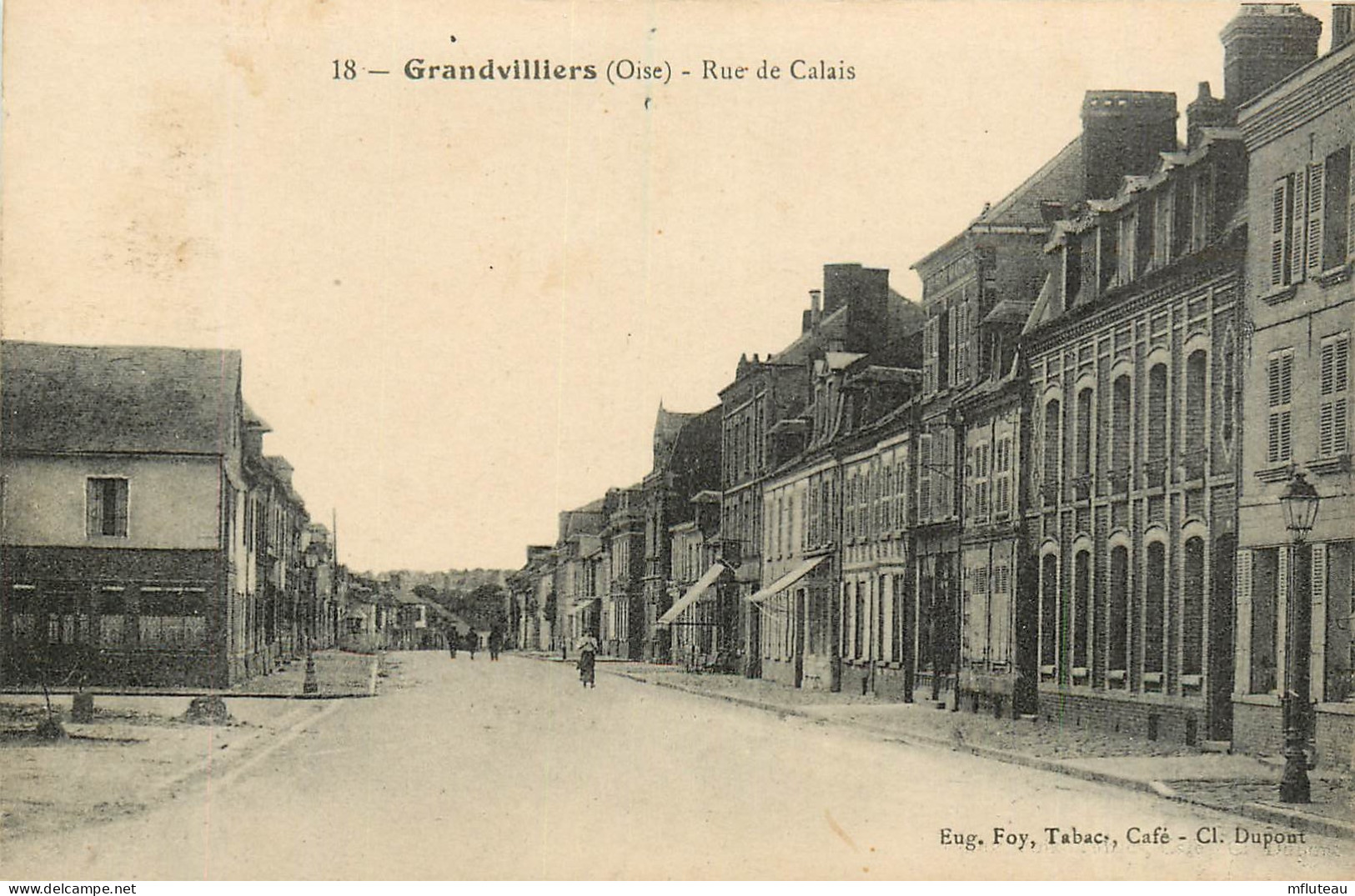 60* GRANDVILLERS  Rue De Calais      RL25,1423 - Grandvilliers