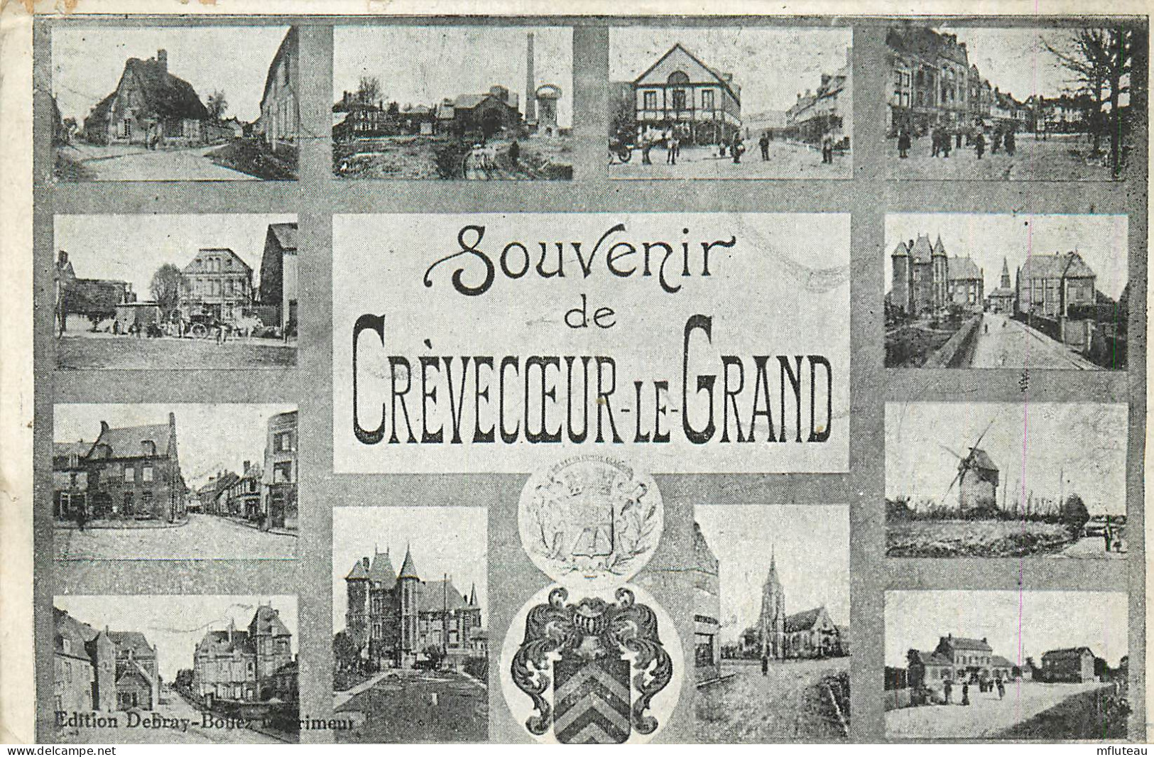 60* CREVECOEUR LE GRAND  Multi-vues      RL25,1405 - Crevecoeur Le Grand