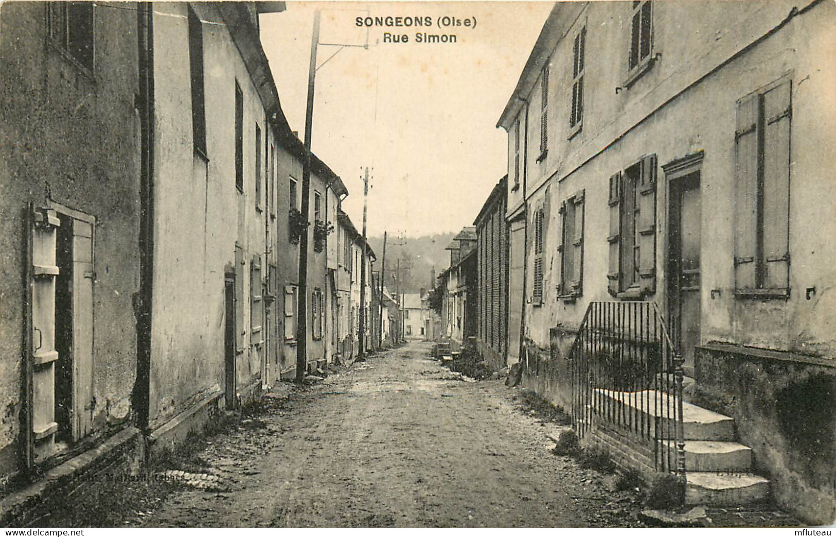 60* SONGEONS  Rue Simon      RL25,1363 - Songeons
