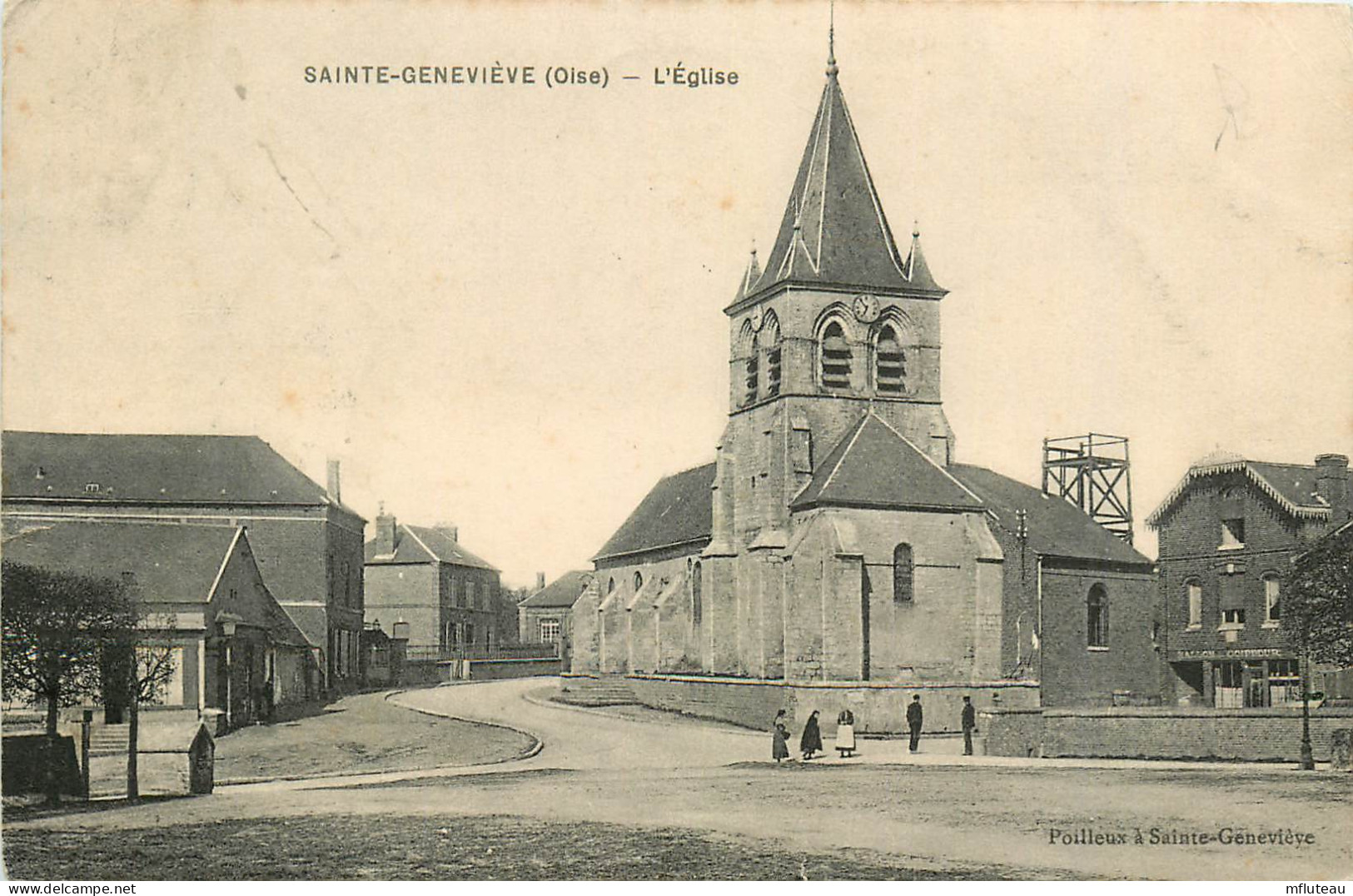 60* STE GENEVIEVE  L Eglise      RL25,1348 - Sainte-Geneviève